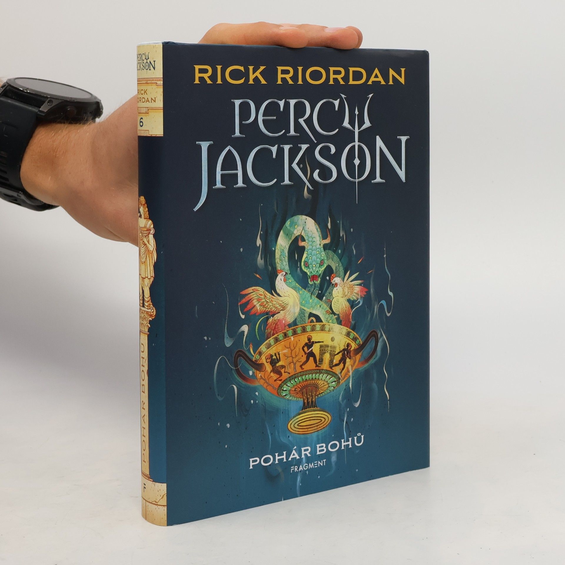 Rick Riordan Percy Jackson. Pohár bohů