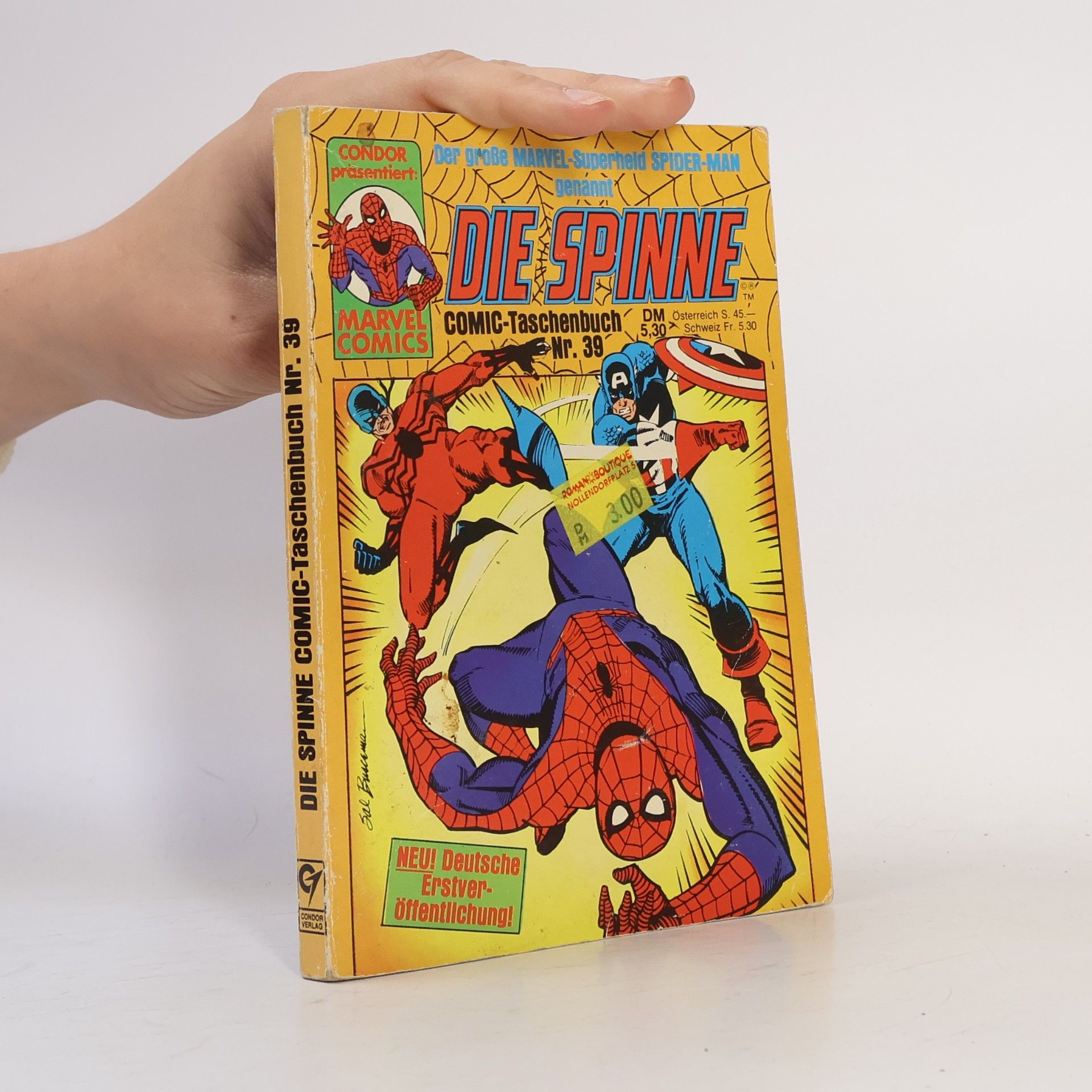 Auteurscollectief Die Spinne. Comic-Taschenbuch 39