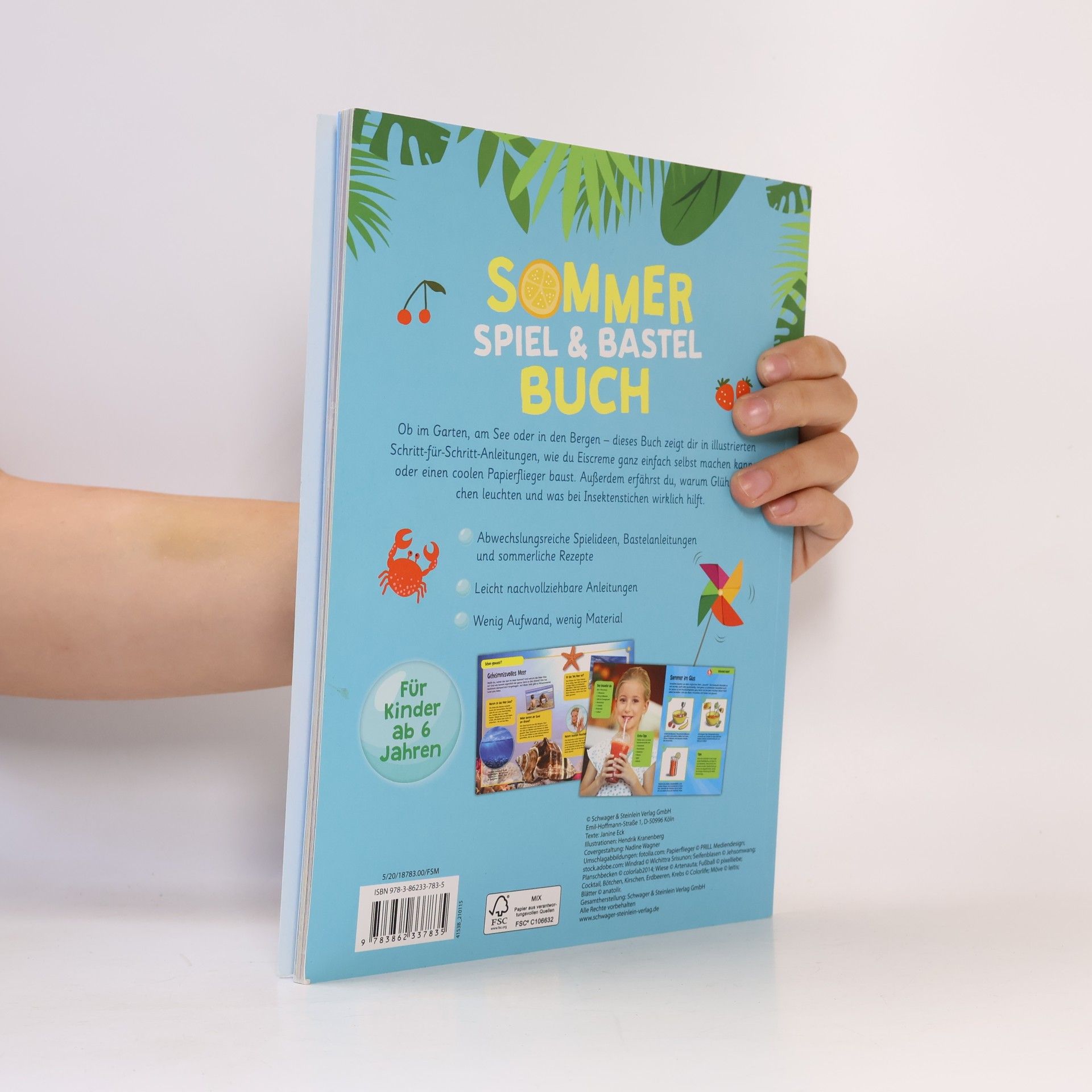 Janine Eck Sommerspiel & Bastelbuch für Kinder
