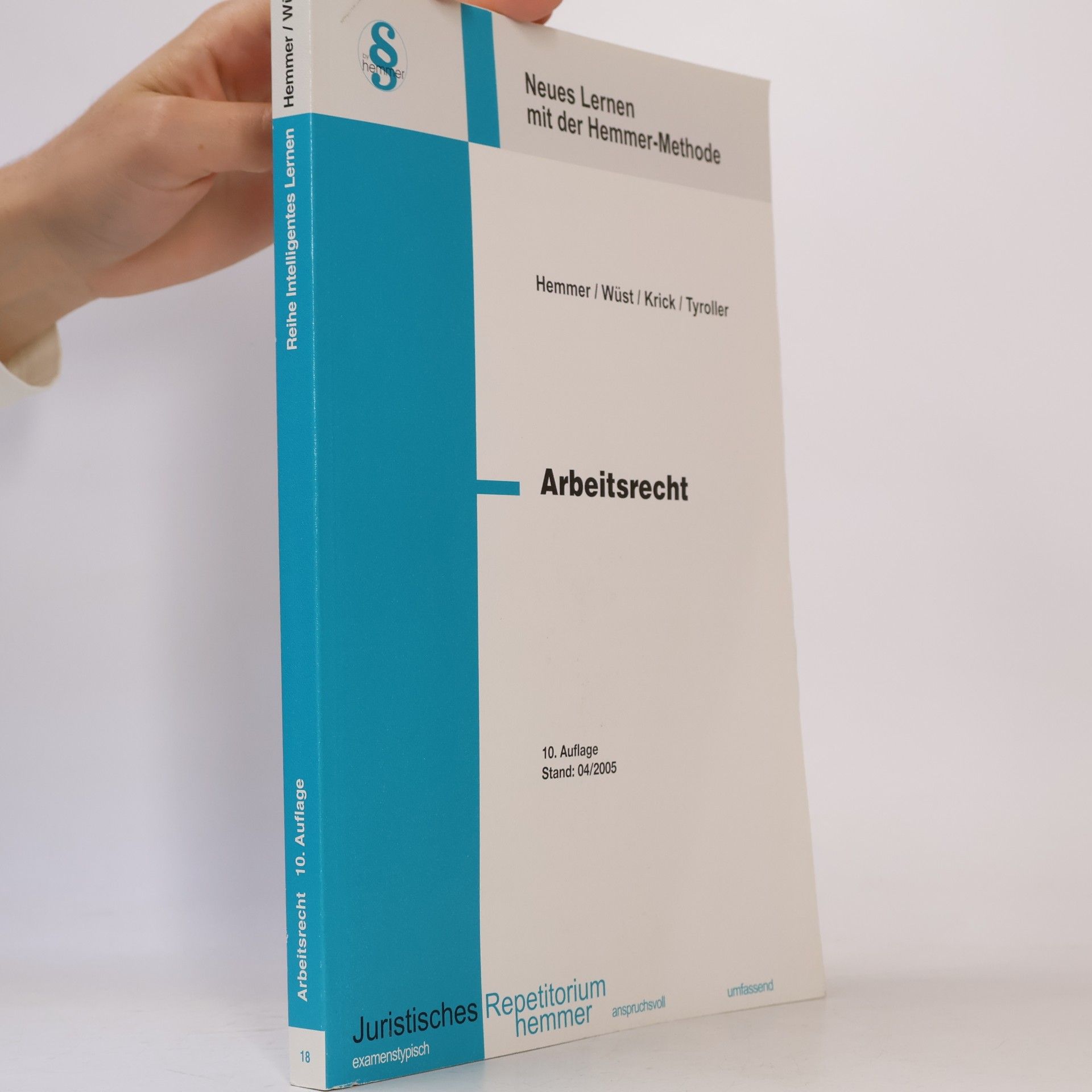 Autorenkollektiv Juristisches Repetitorium Hemmer