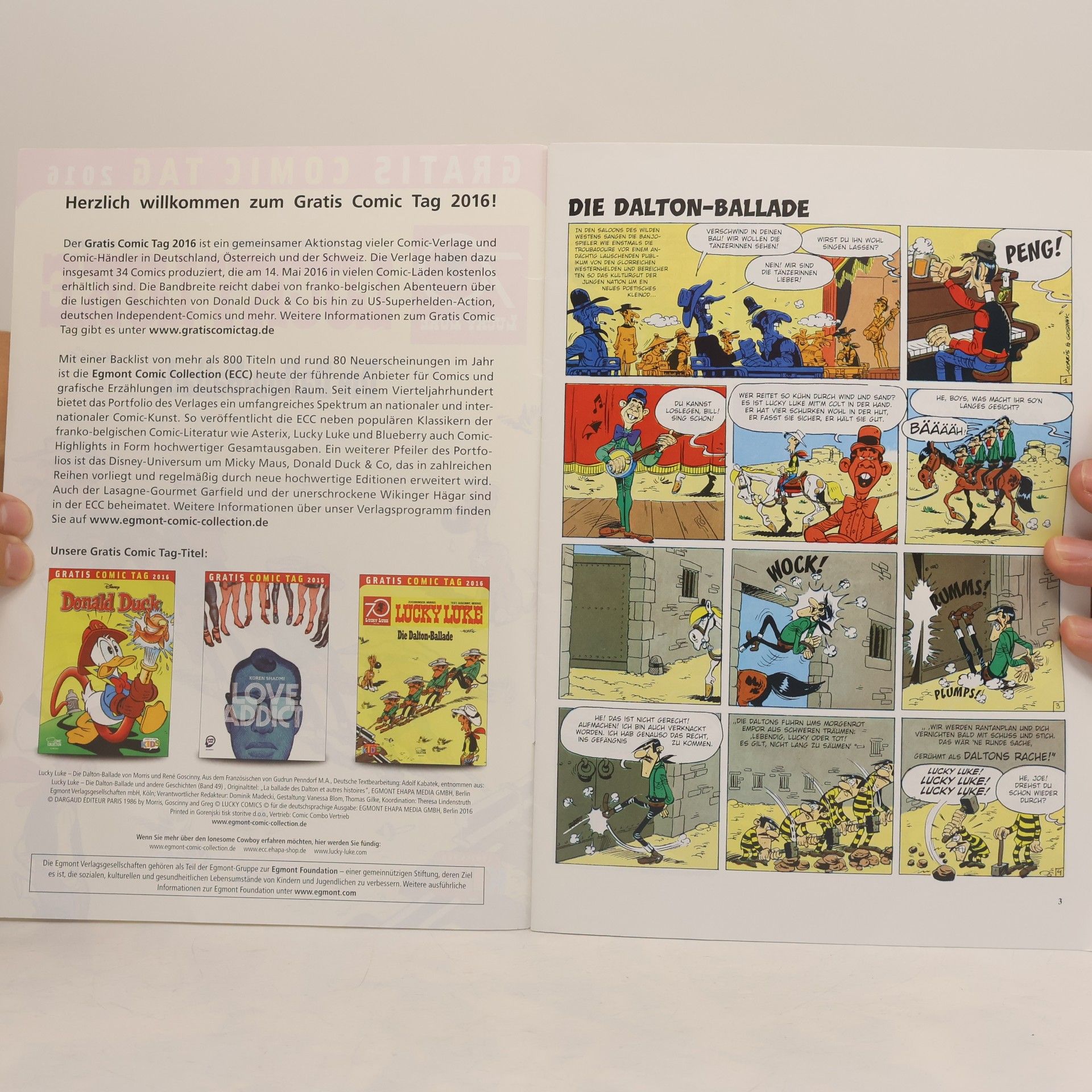 kolektiv Lucky Luke. Die Dalton Ballade