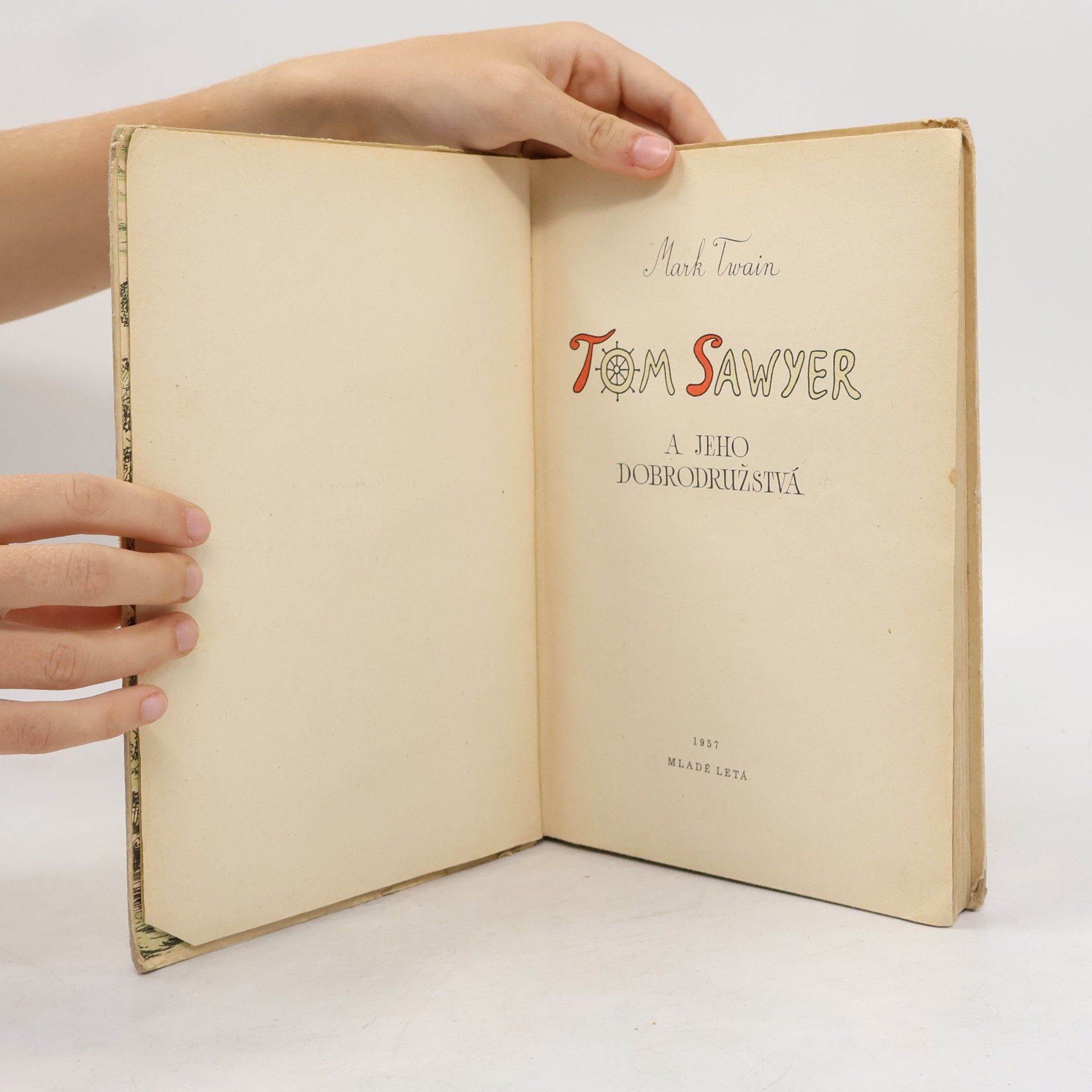 Mark Twain Tom Sawyer a jeho dobrodružstvá
