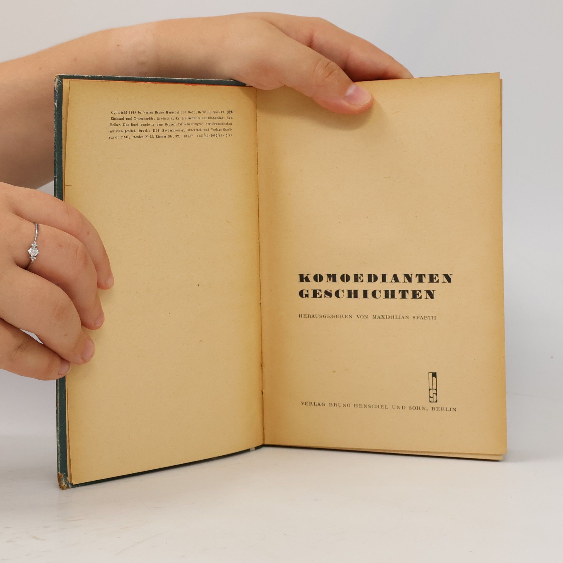 Autorenkollektiv Komoedianten Geschichten