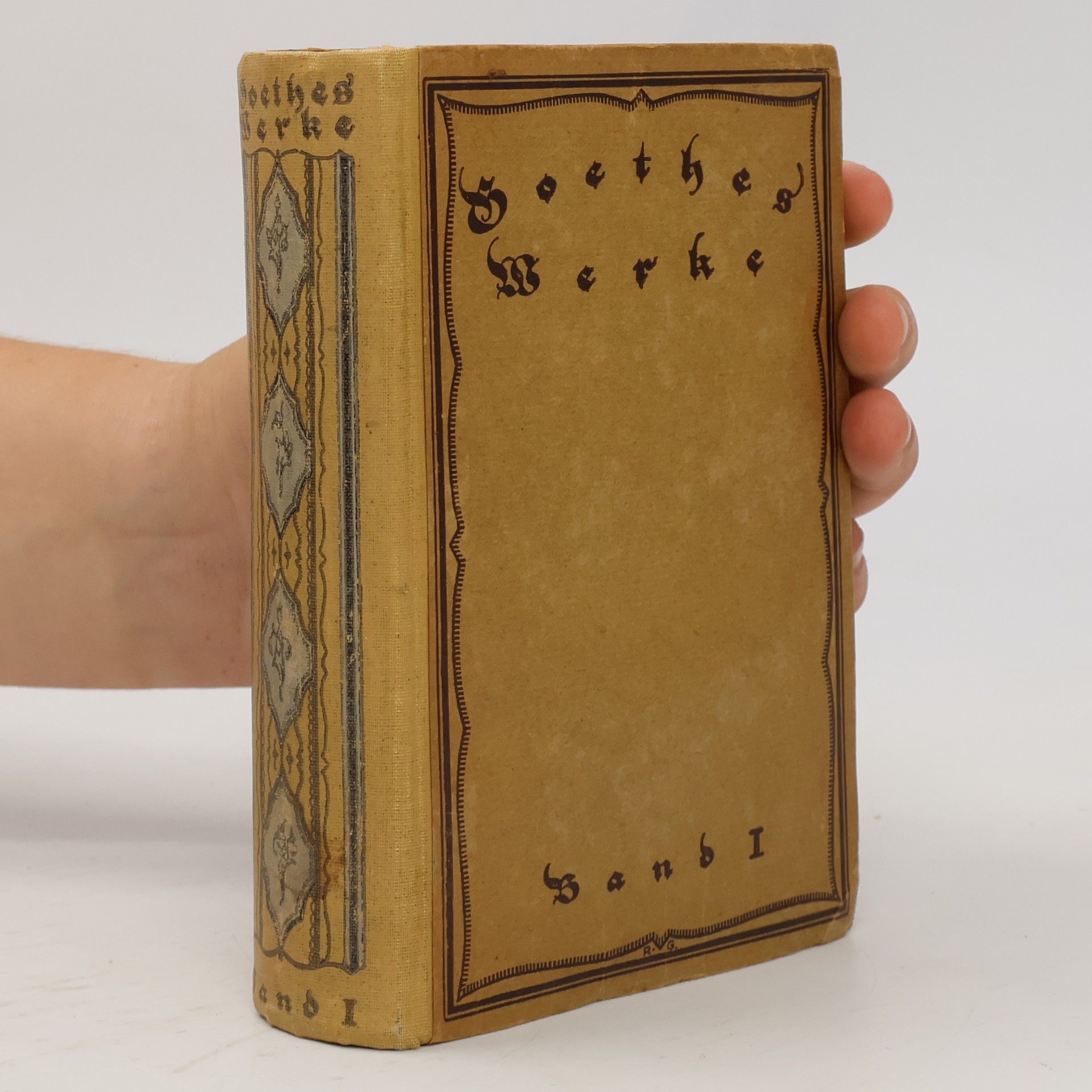 Johann Wolfgang von Goethe Goethes sämtliche Werke 1. Biographie - Gedichte I - Epen.