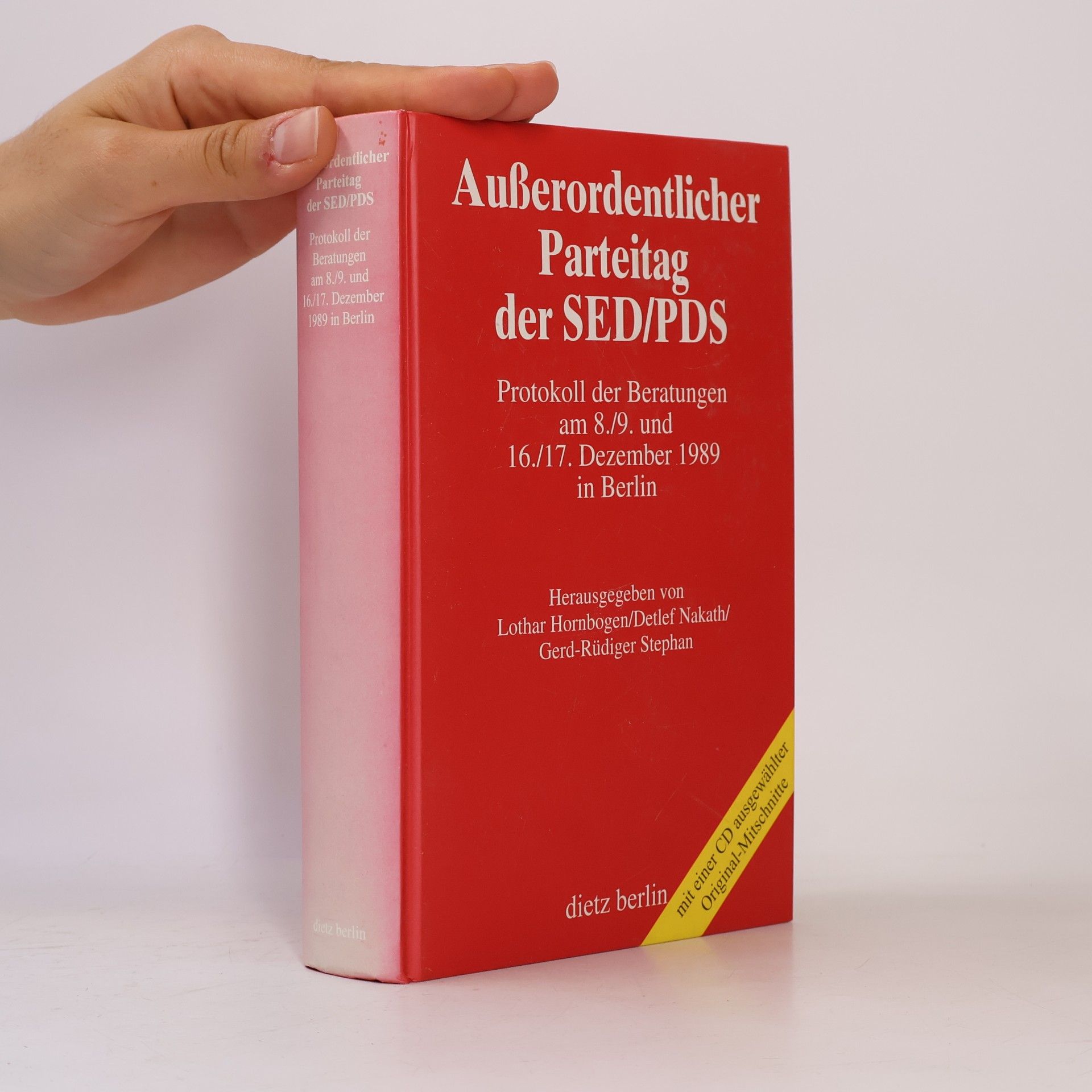 Außerordentlicher Parteitag der SED-PDS
