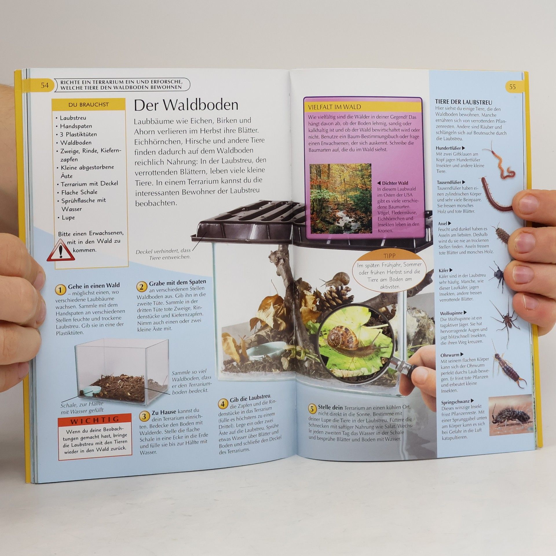 Richard Walker Naturforscher: Pflanzen und Tiere