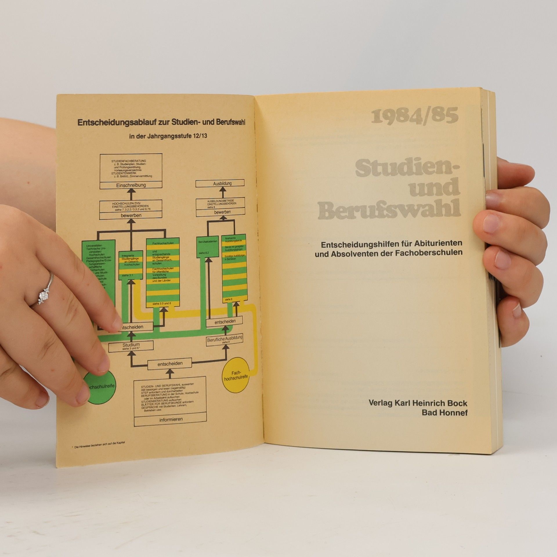 K. H. Bock Studien- und Berufswahl