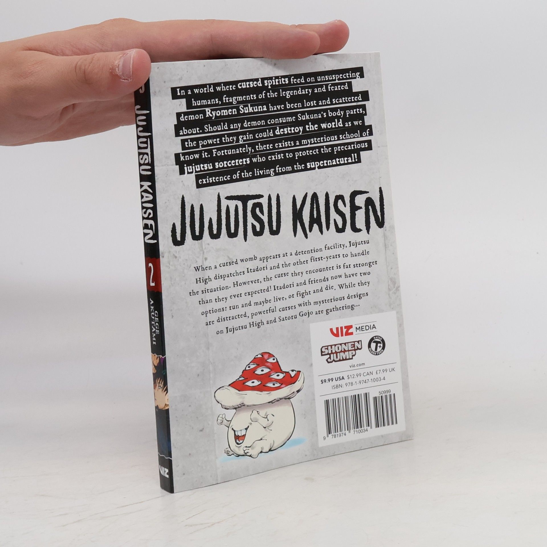 Gege Akutami Jujutsu Kaisen Volume 2