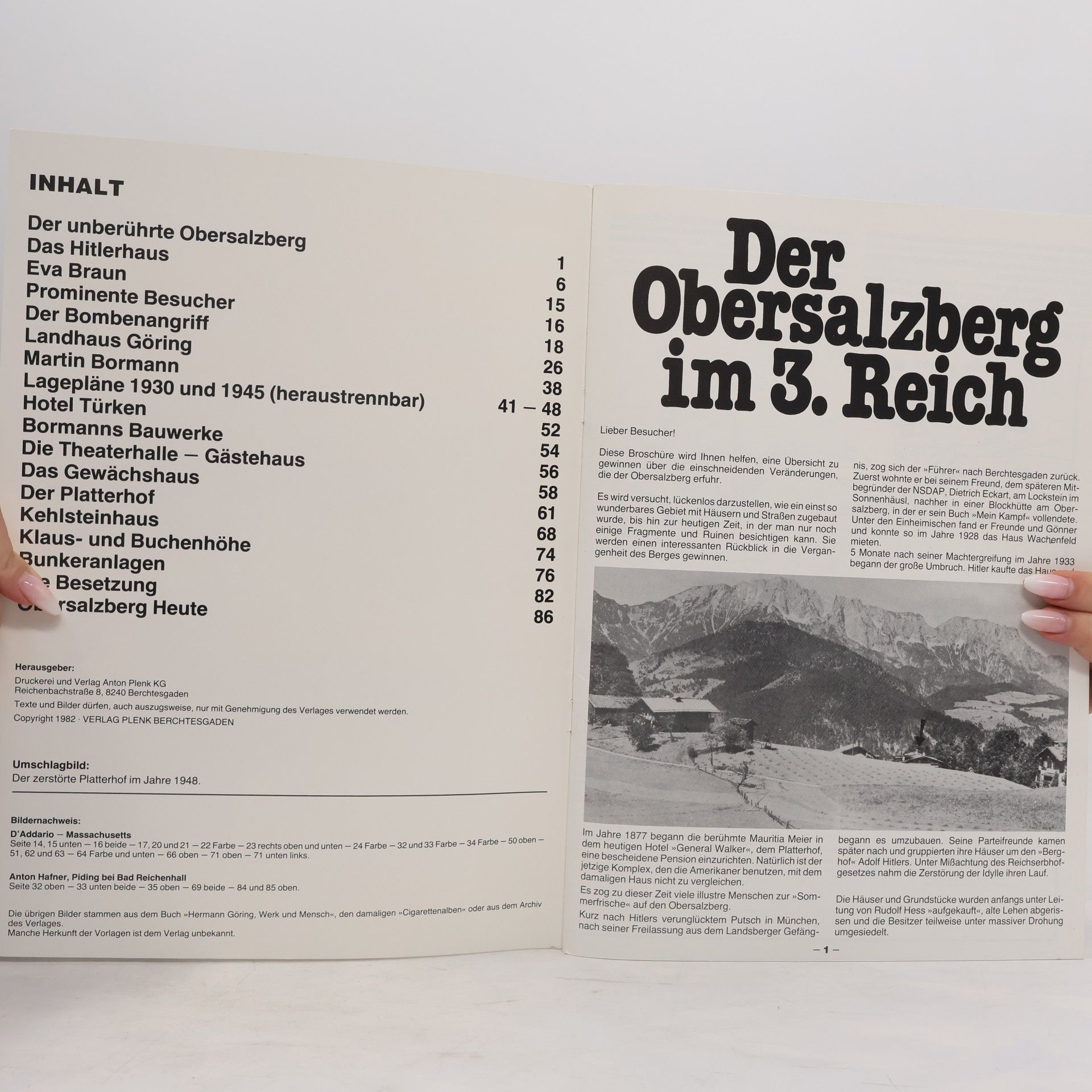 Various authors Der Obersalzberg im 3. Reich