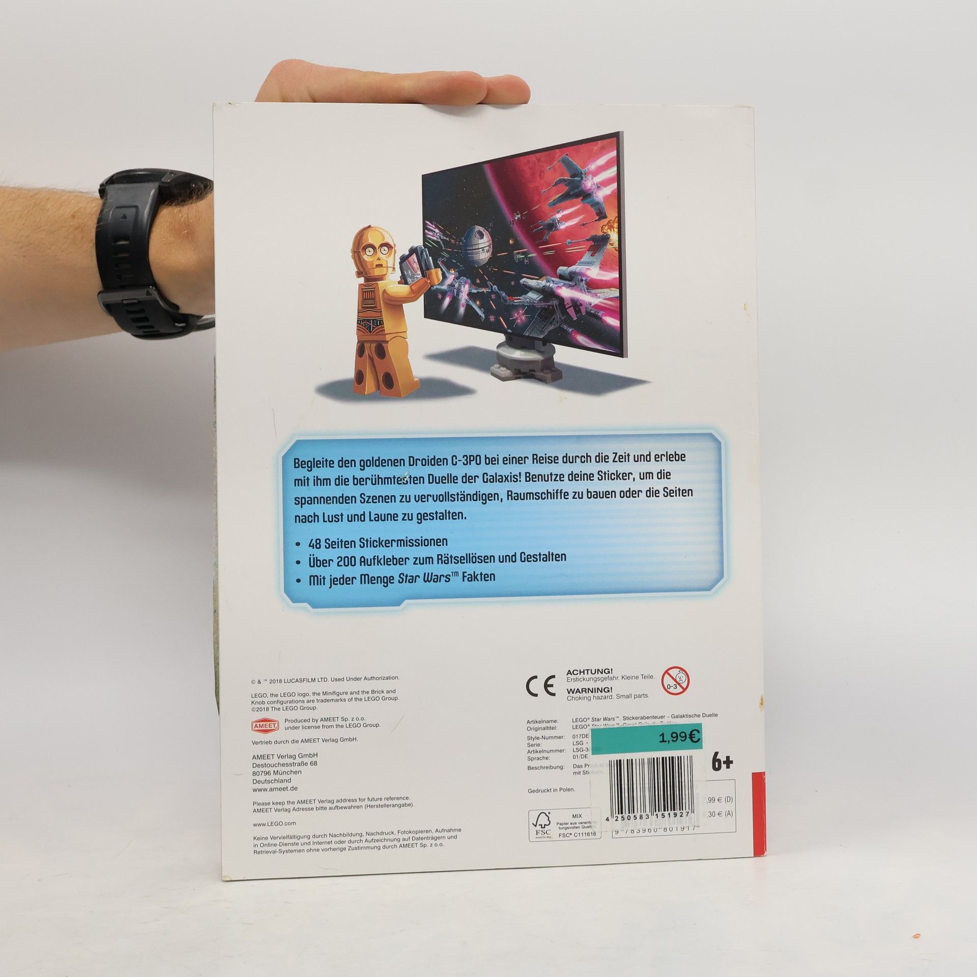 Autorenkollektiv LEGO Star Wars. Stickerabenteuer. Galaktische Duelle