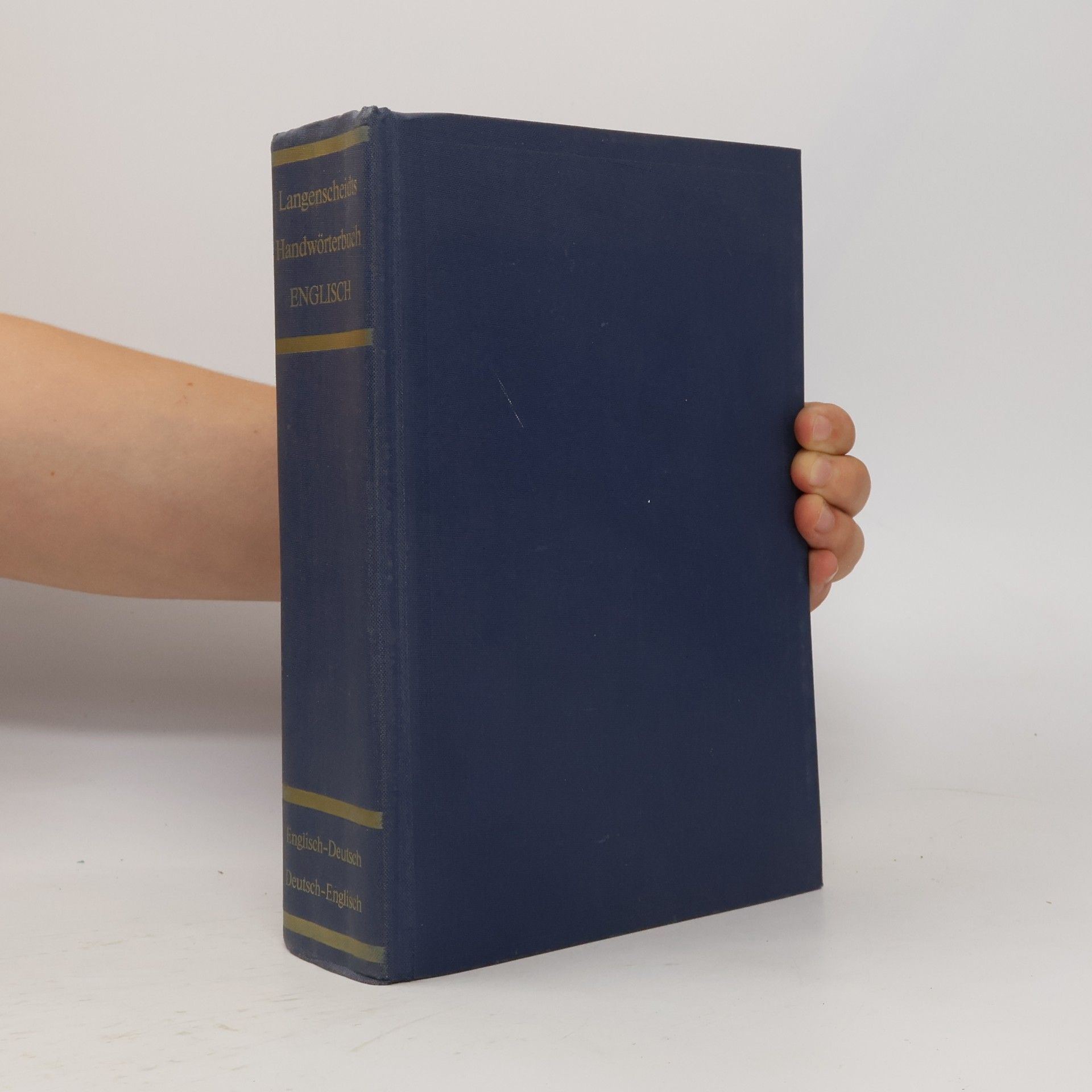 Langenscheidts Handwörterbuch englisch. Teil 1., Englisch - deutsch