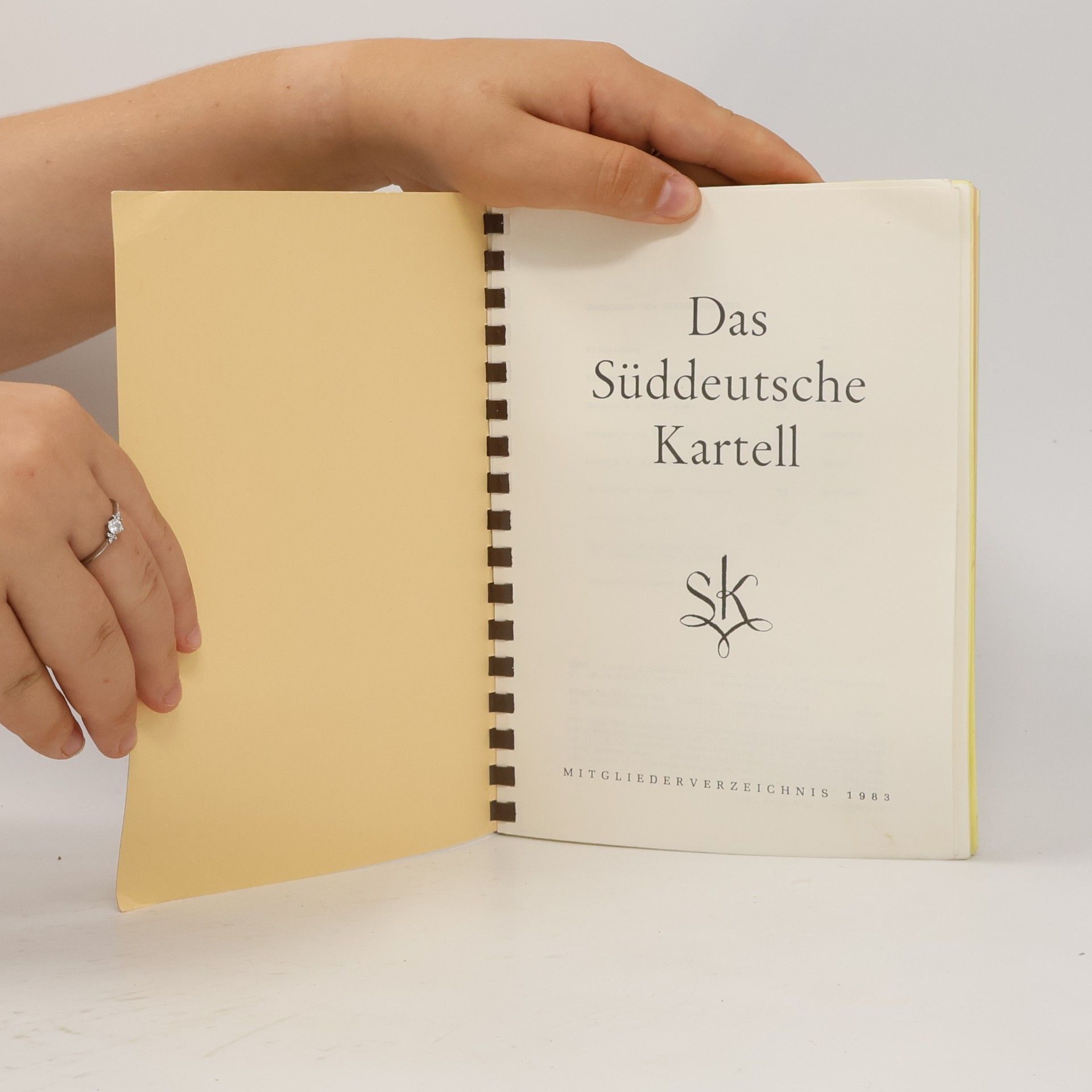 Autorenkollektiv Das Süddeutsche Kartell