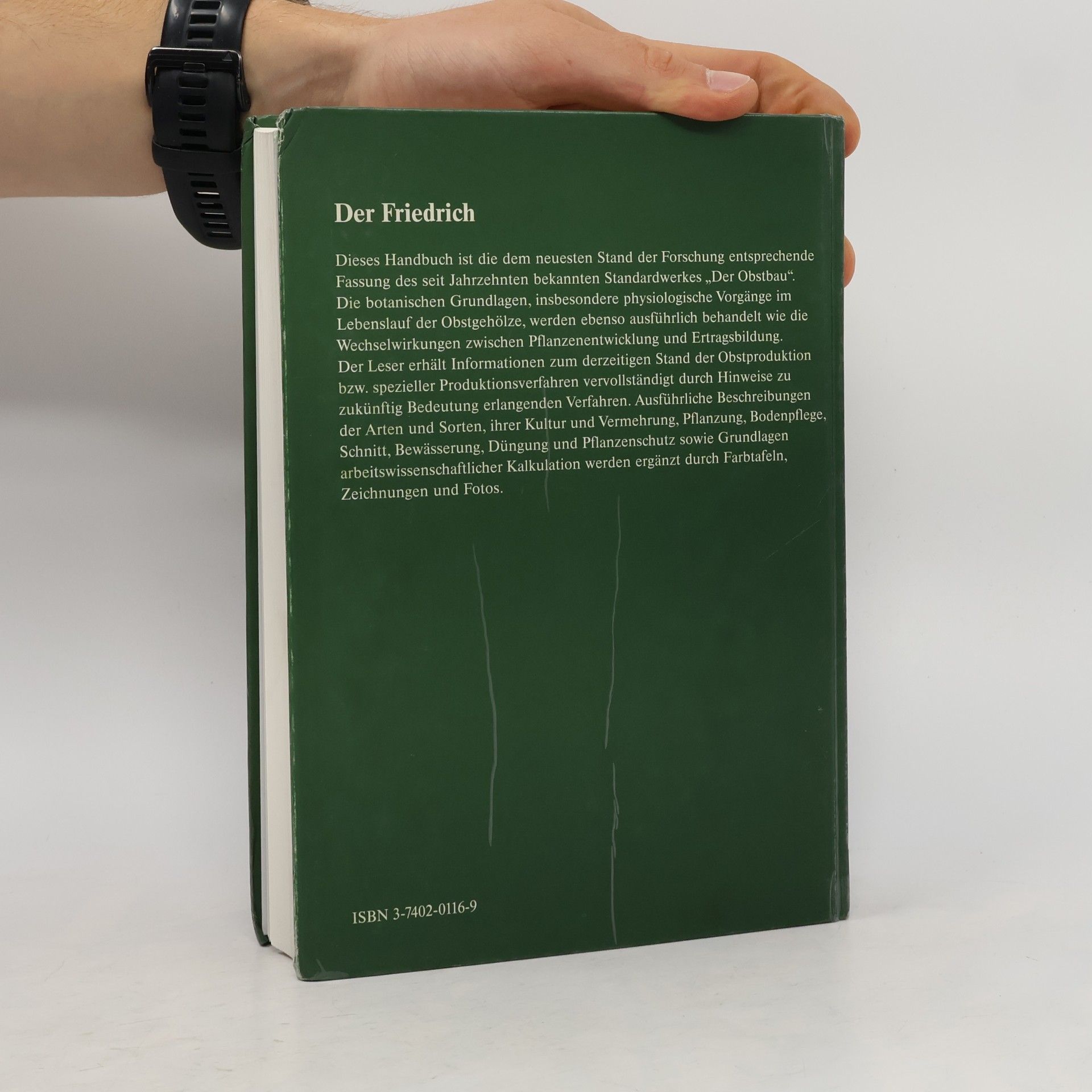 Gerhard Friedrich Handbuch des Obstbaus