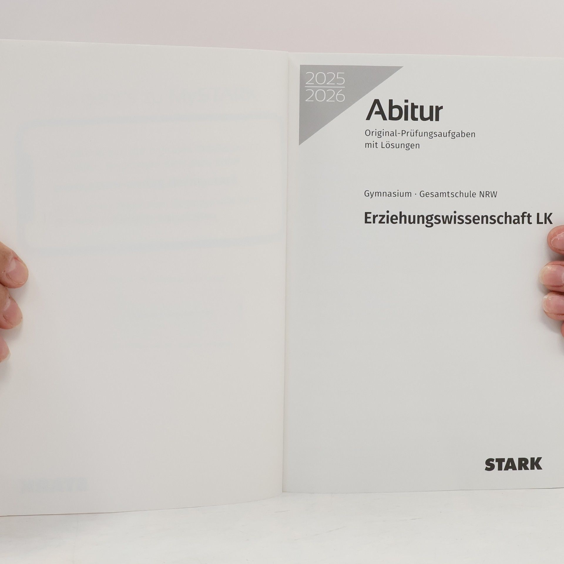 Abitur-Prüfungen: Erziehungswissenschaft LK - Abitur 2025/2026 NRW - Prüfungsvorbereitung
