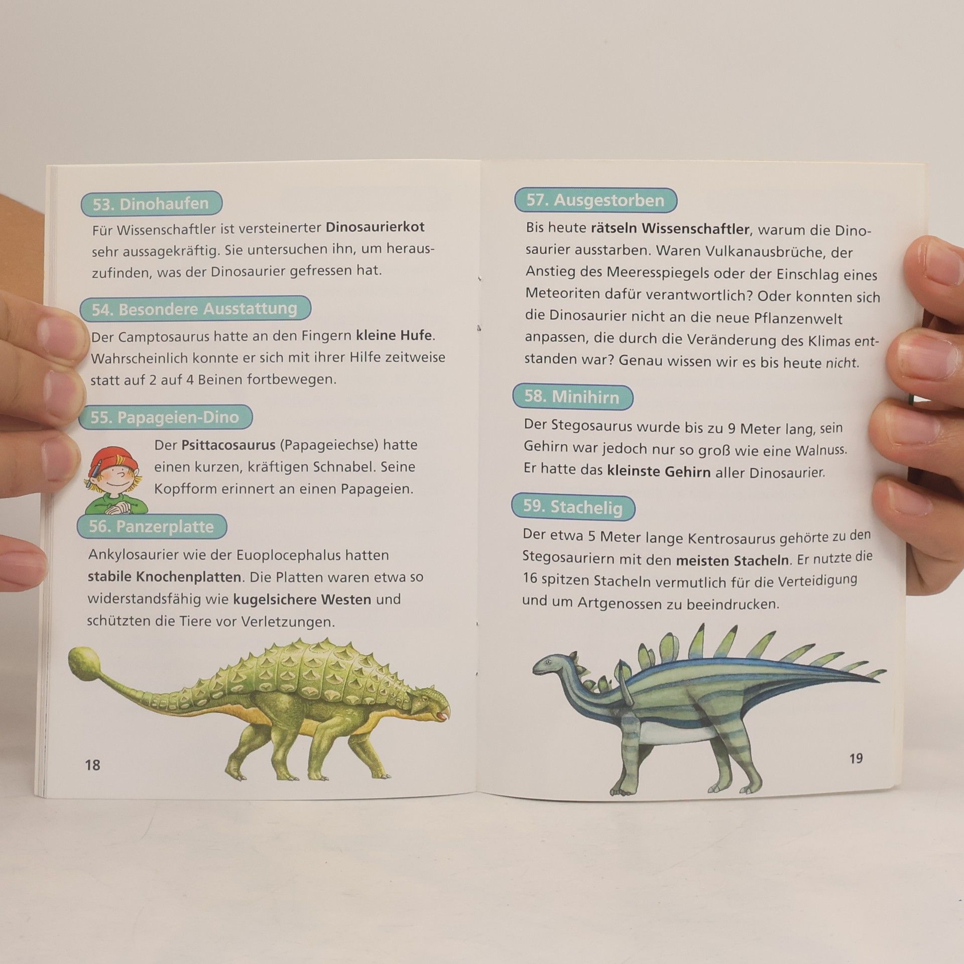 Hanna Sörensen 100 Mal Wissen und Staunen: Dinosaurier