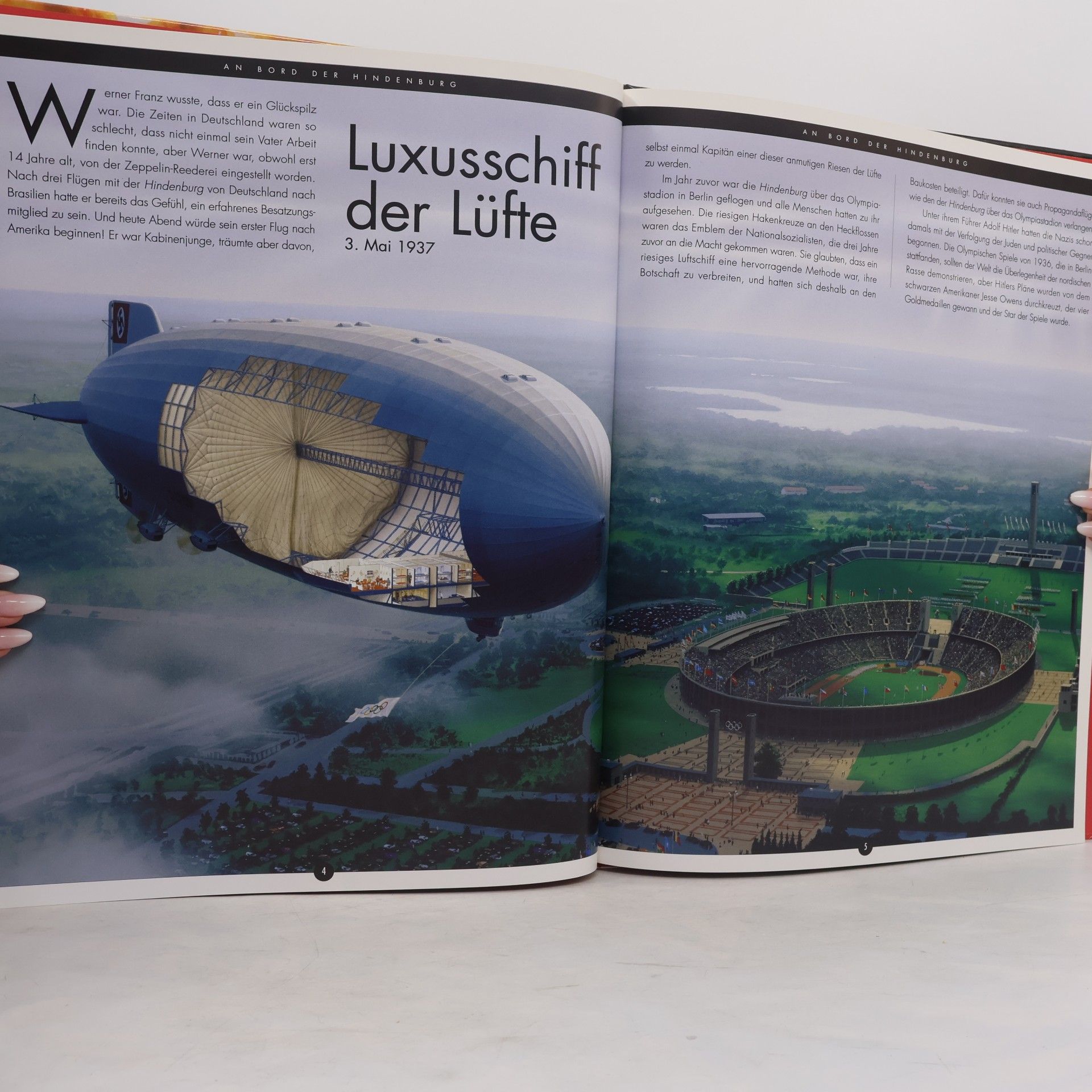 Mireille Majoor An Bord der Hindenburg