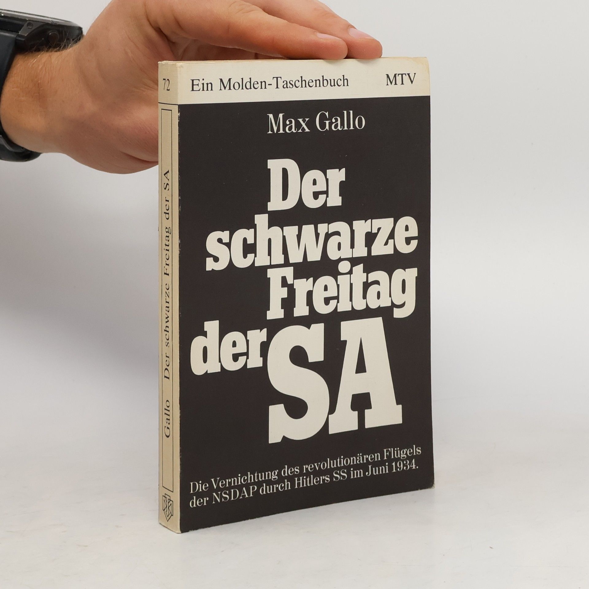 Max Gallo Der schwarze Freitag der SA