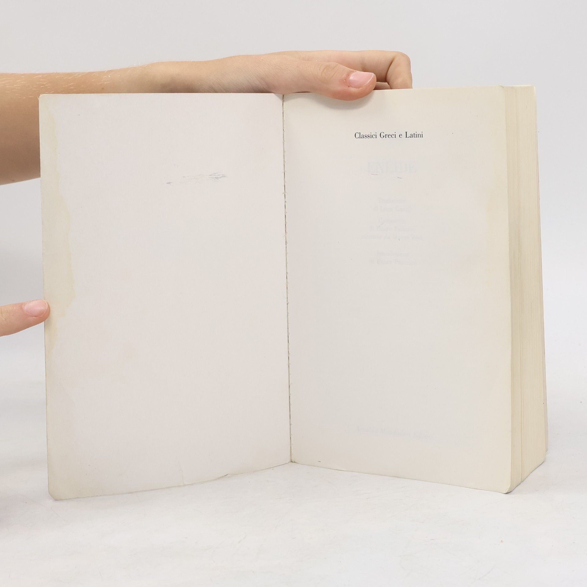 Publius Vergilius Maro Classici Greci e Latini - 2: Eneide
