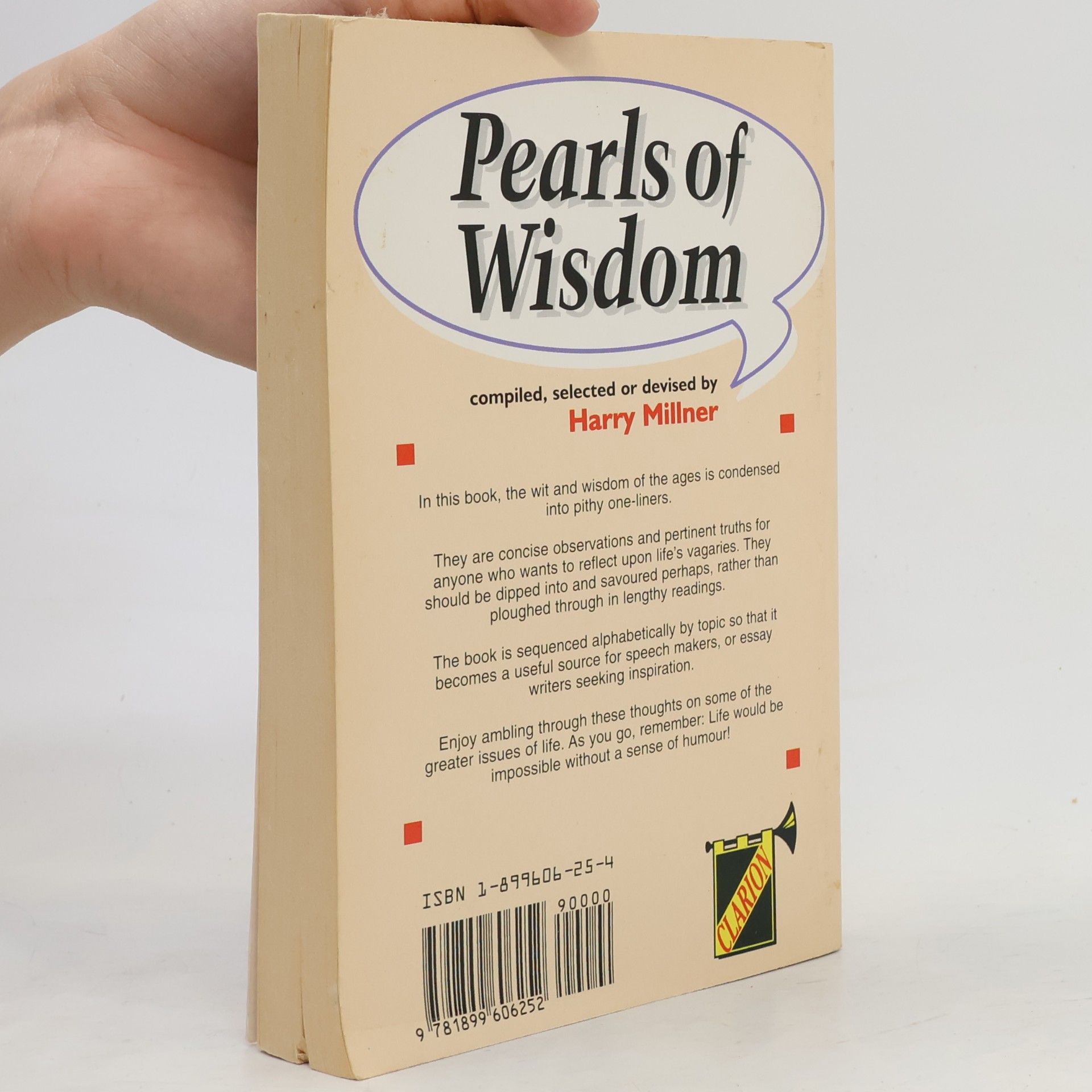 Harry Millner Pearls of Wisdom