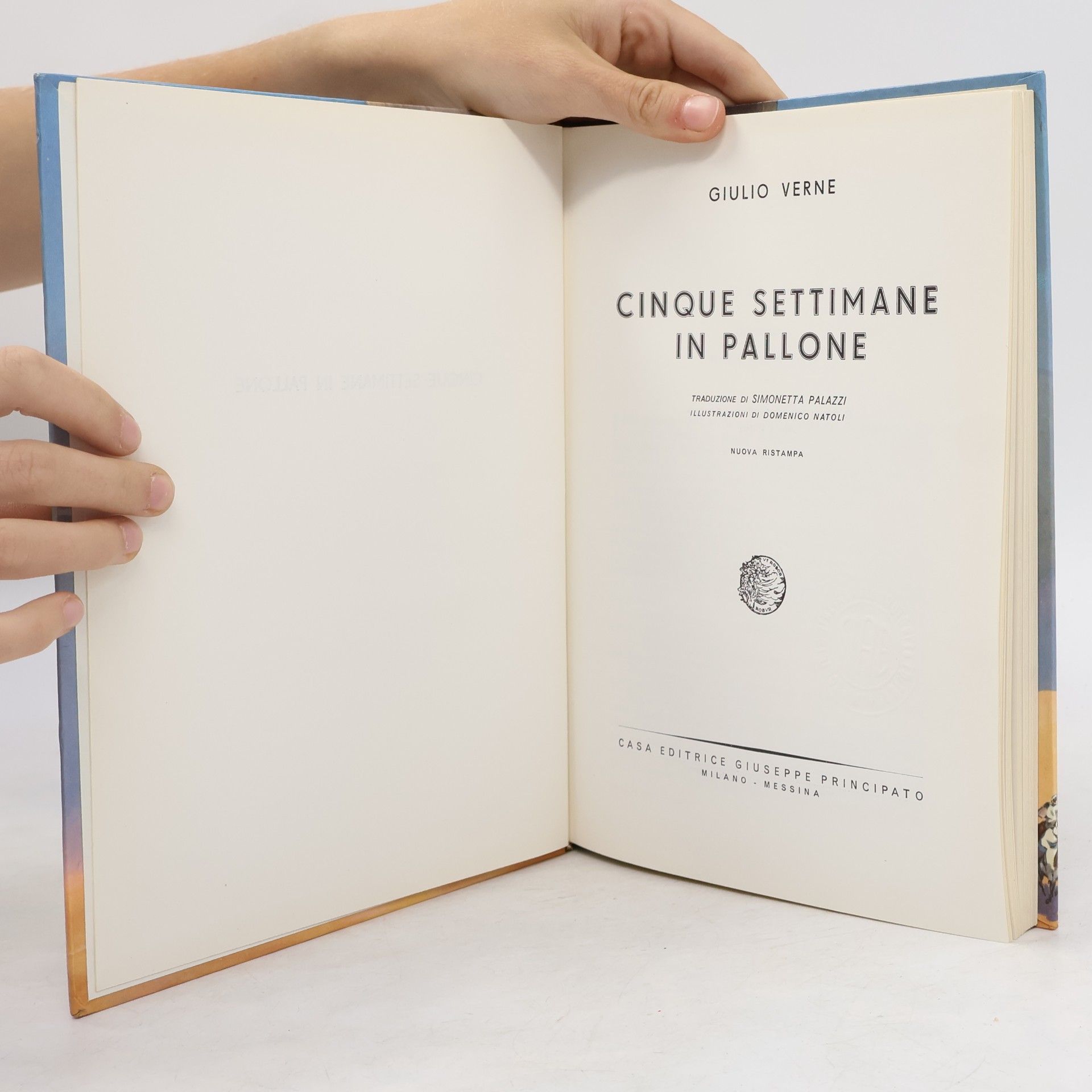 Giulio Verne Cinque settimane in pallone