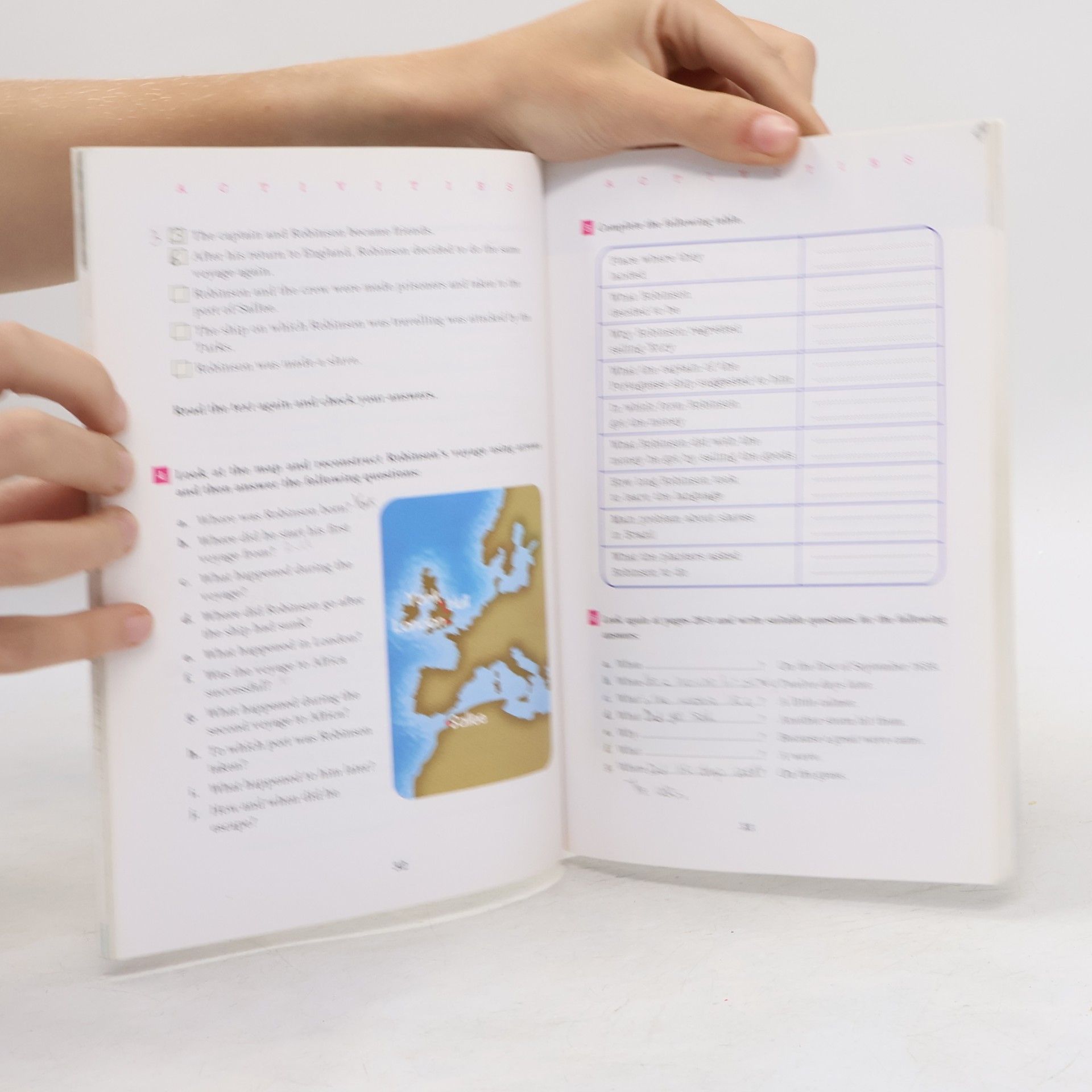 Daniel Defoe Reading and Training: Robinson Crusoe