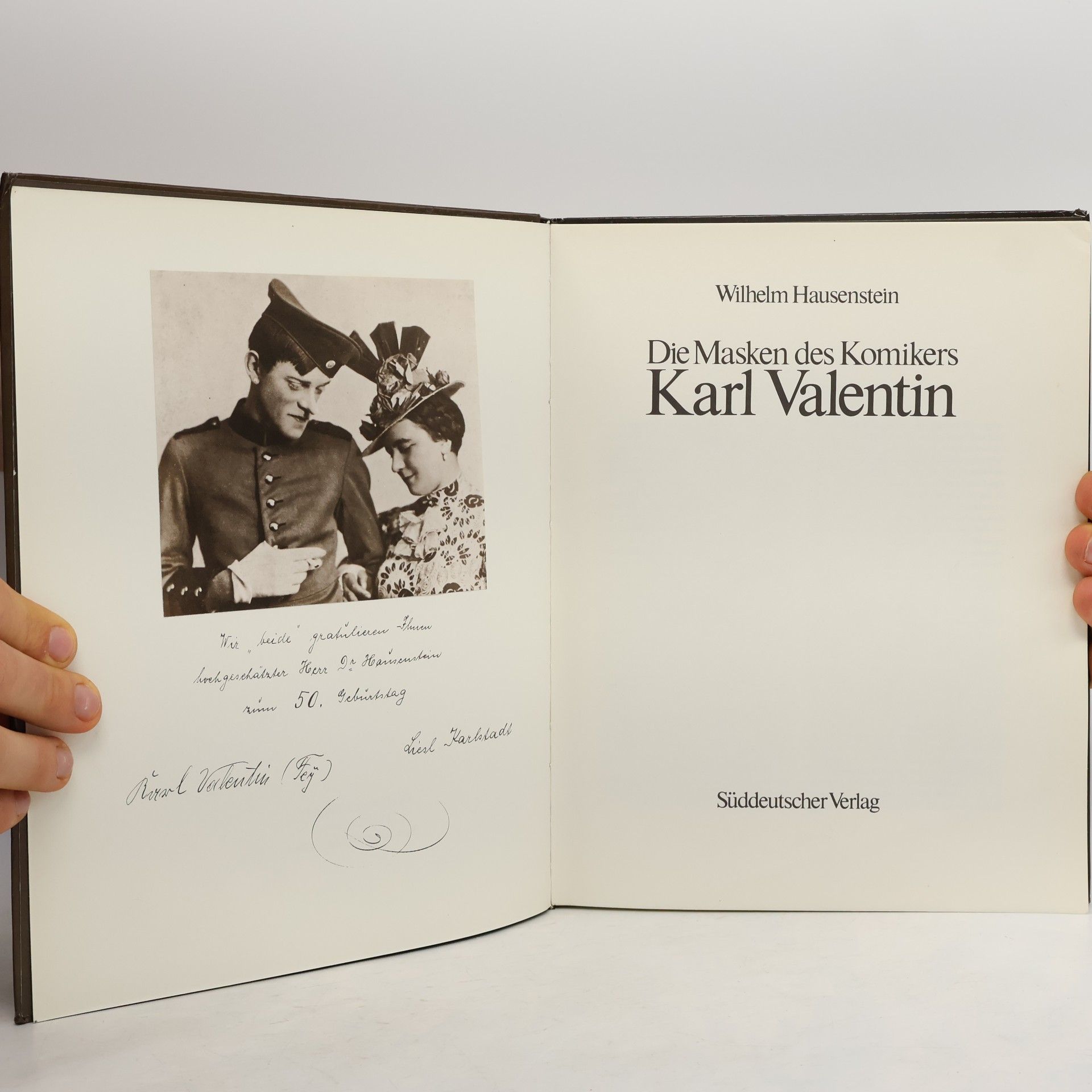 Wilhelm Hausenstein Die Masken des Komikers Karl Valentin