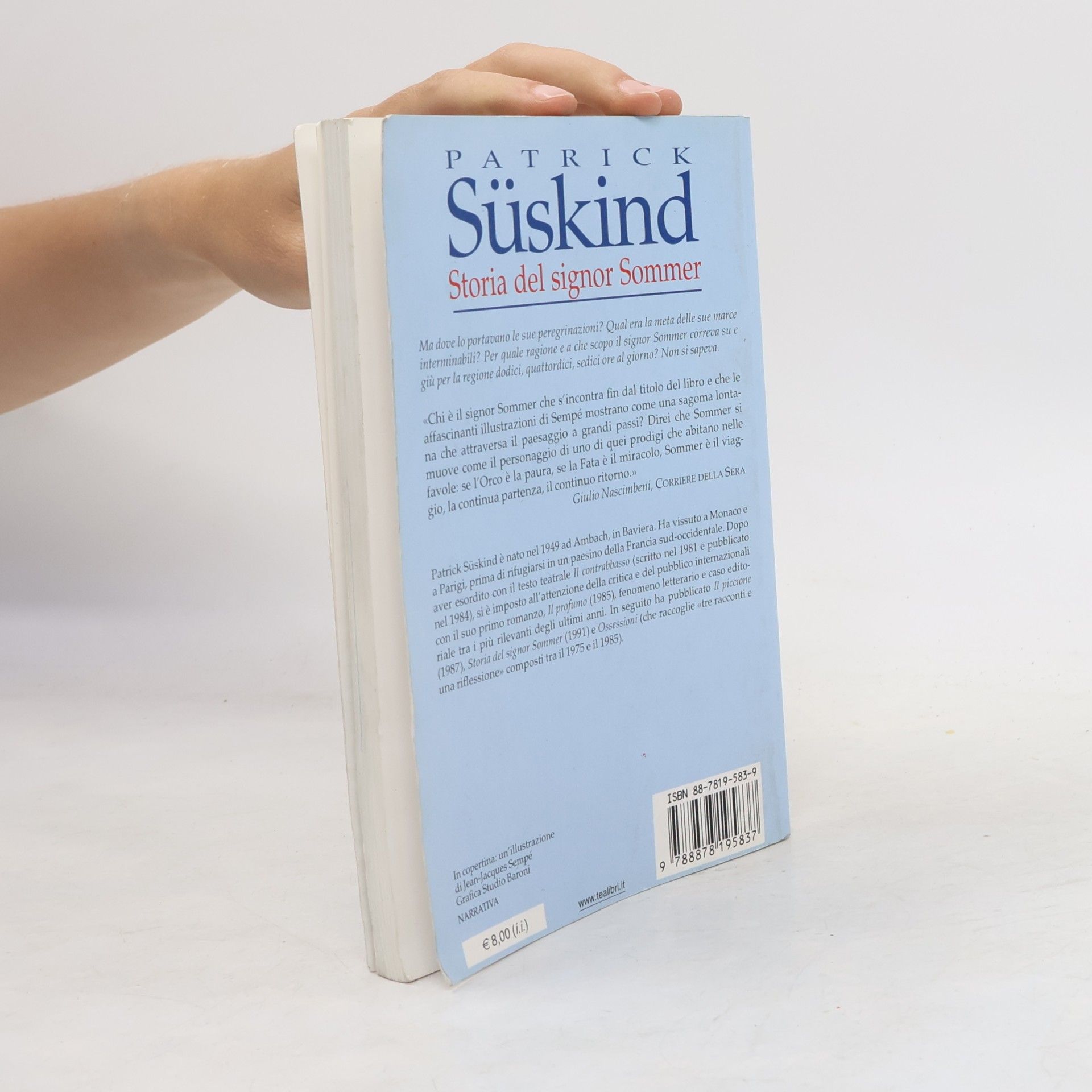 Patrick Süskind Storia del Signor Sommer