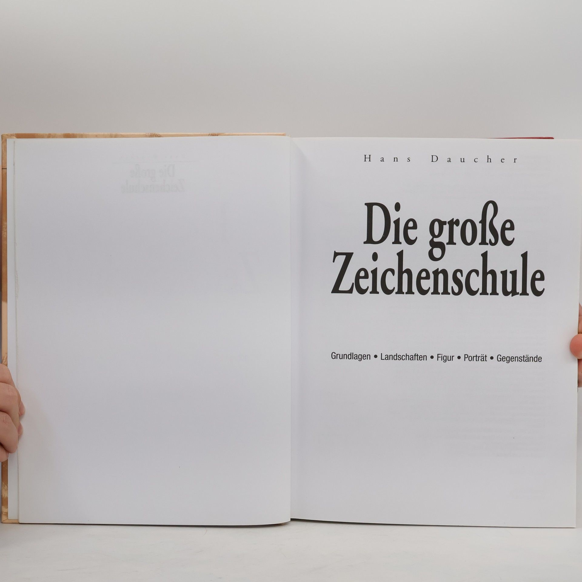 Hans Daucher Die großse Zeichenschule