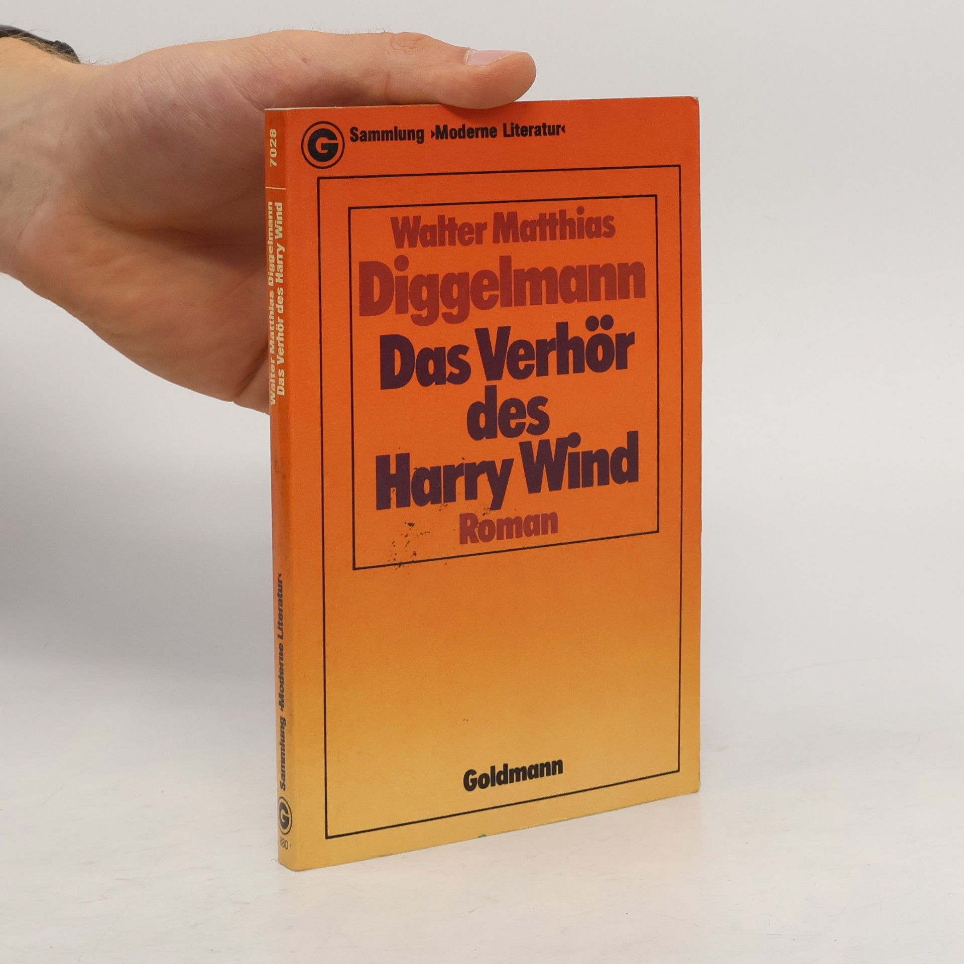 Walter Matthias Diggelmann Das Verhör des Harry Wind