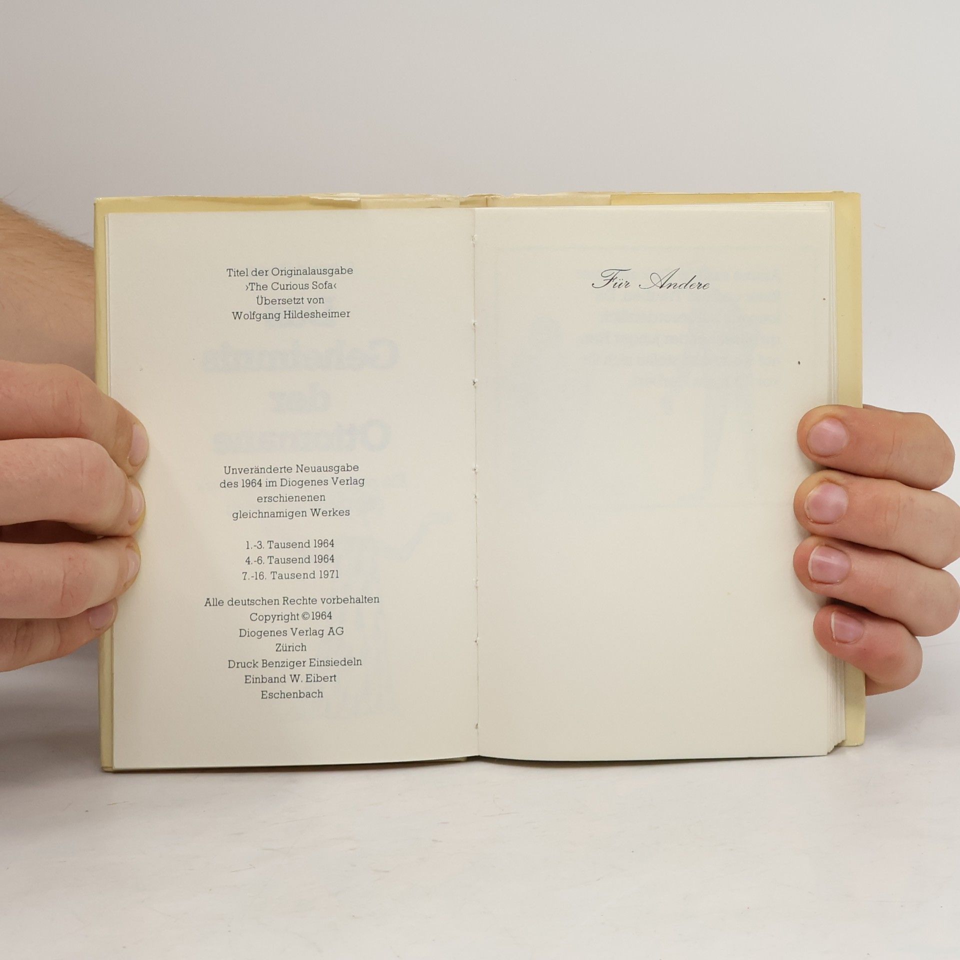 Edward Gorey Das Geheimnis der Ottomane