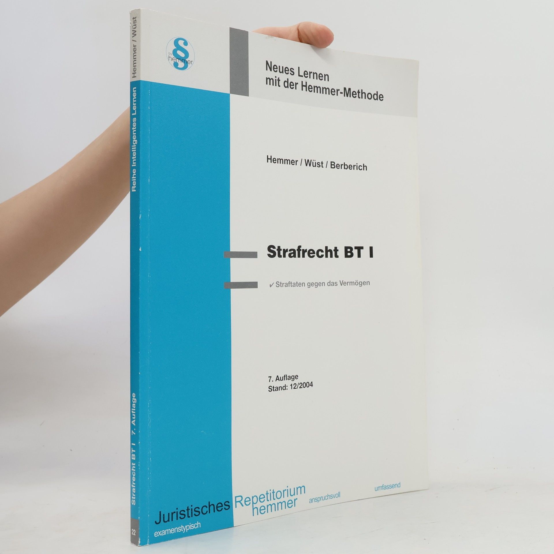 Autorenkollektiv Juristisches Repetitorium Hemmer