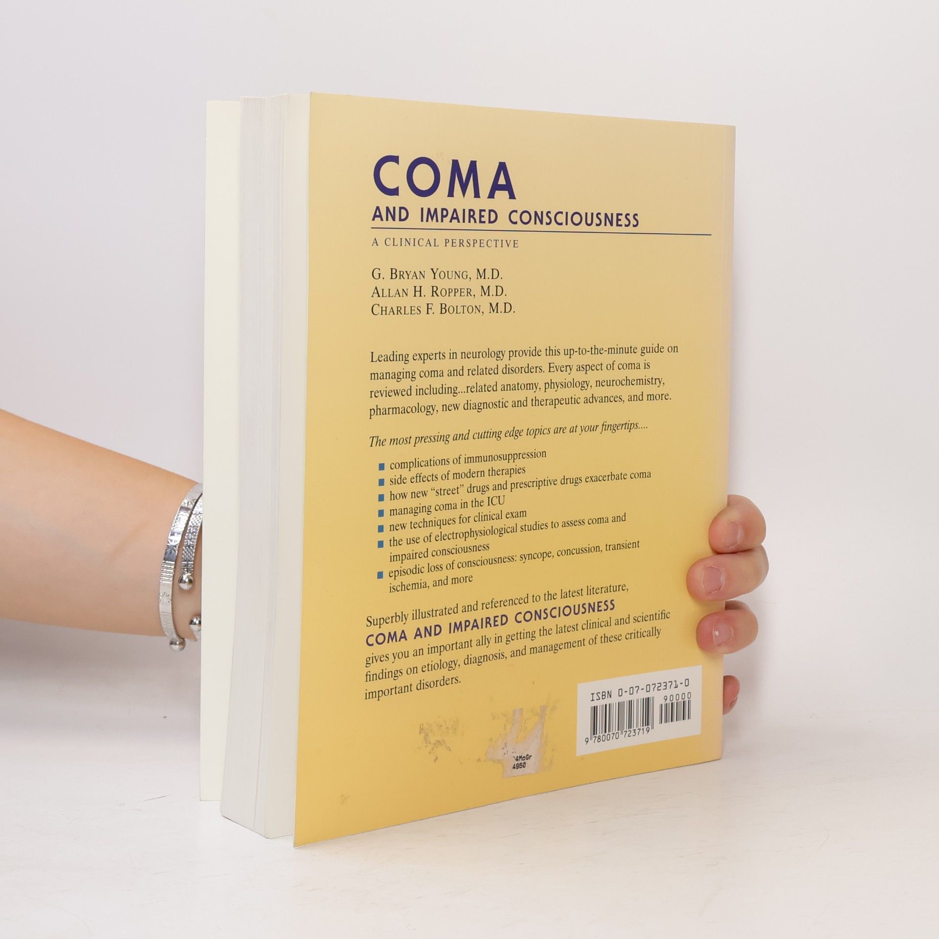 Charles F. Bolton Coma and Impaired Consciousness