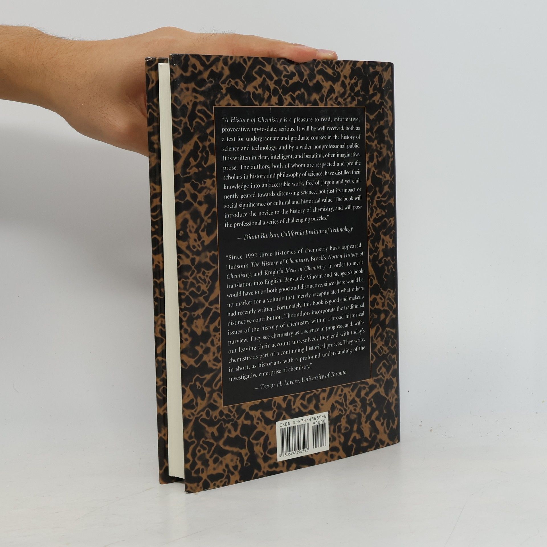 Bernadette BensaudeVincent A History of Chemistry