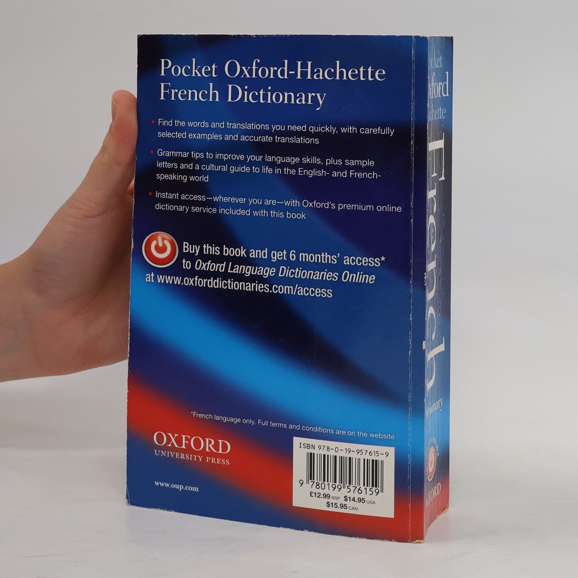 Oxford University Press Pocket Oxford Hachette French Dictionary