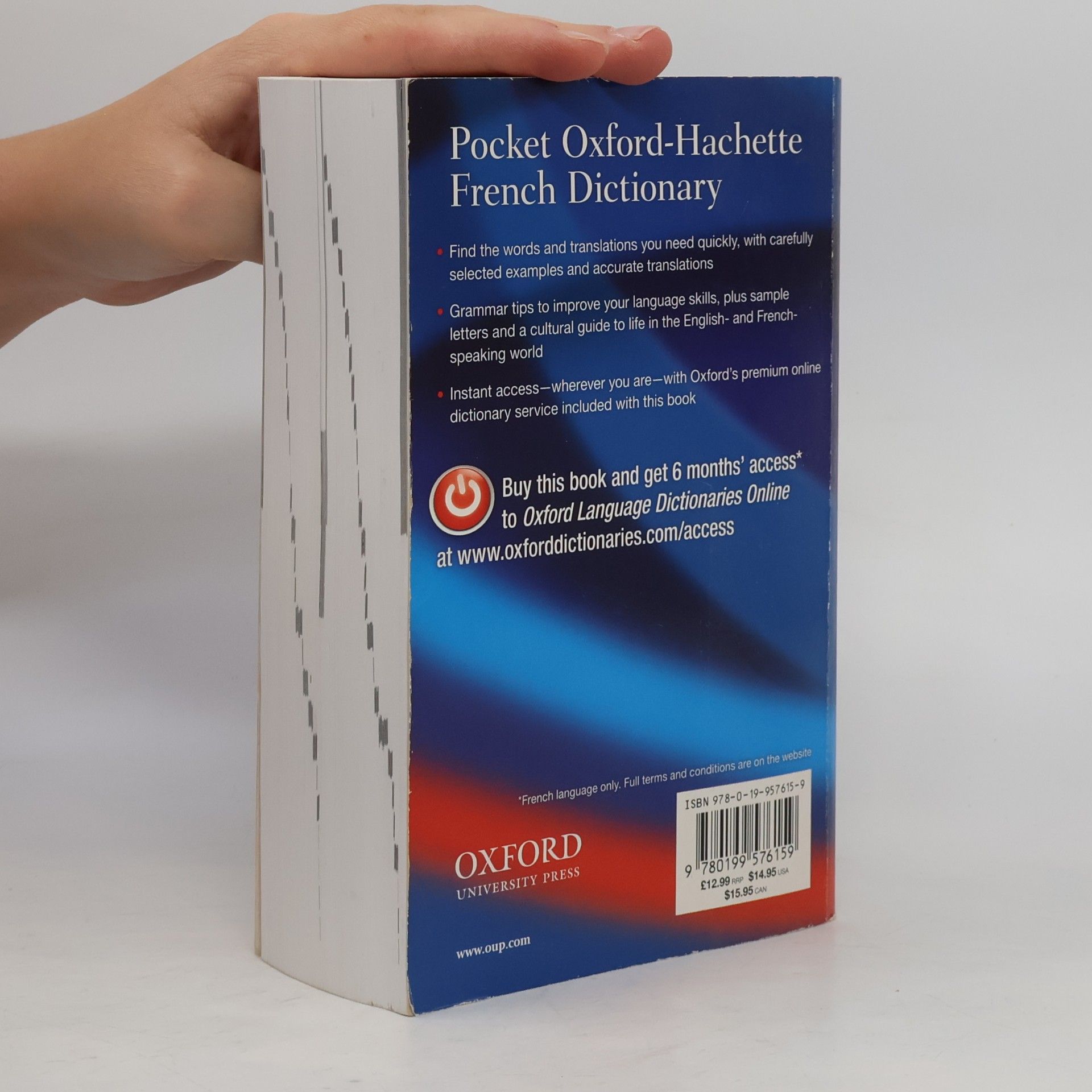 Oxford University Press Pocket Oxford Hachette French Dictionary