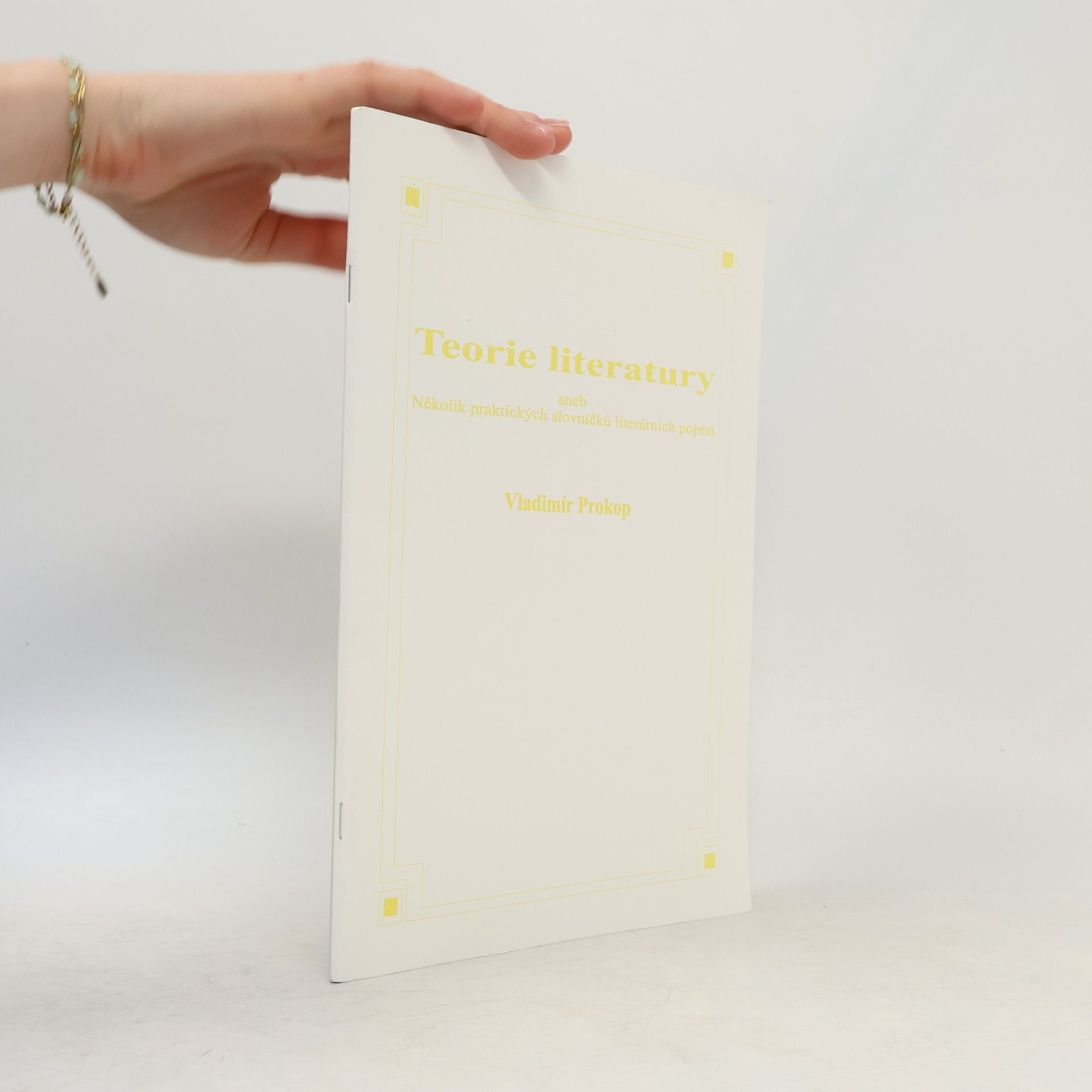 Vladimír Prokop Teorie literatury