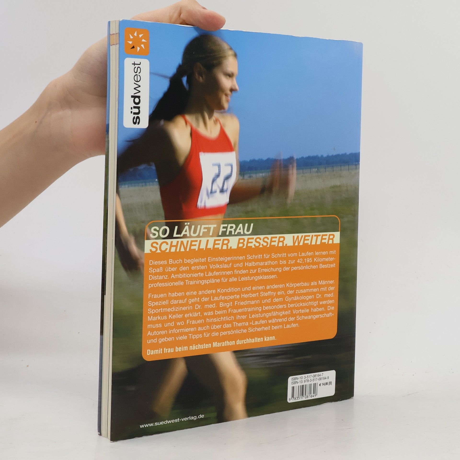 Herbert Steffny Marathontraining für Frauen