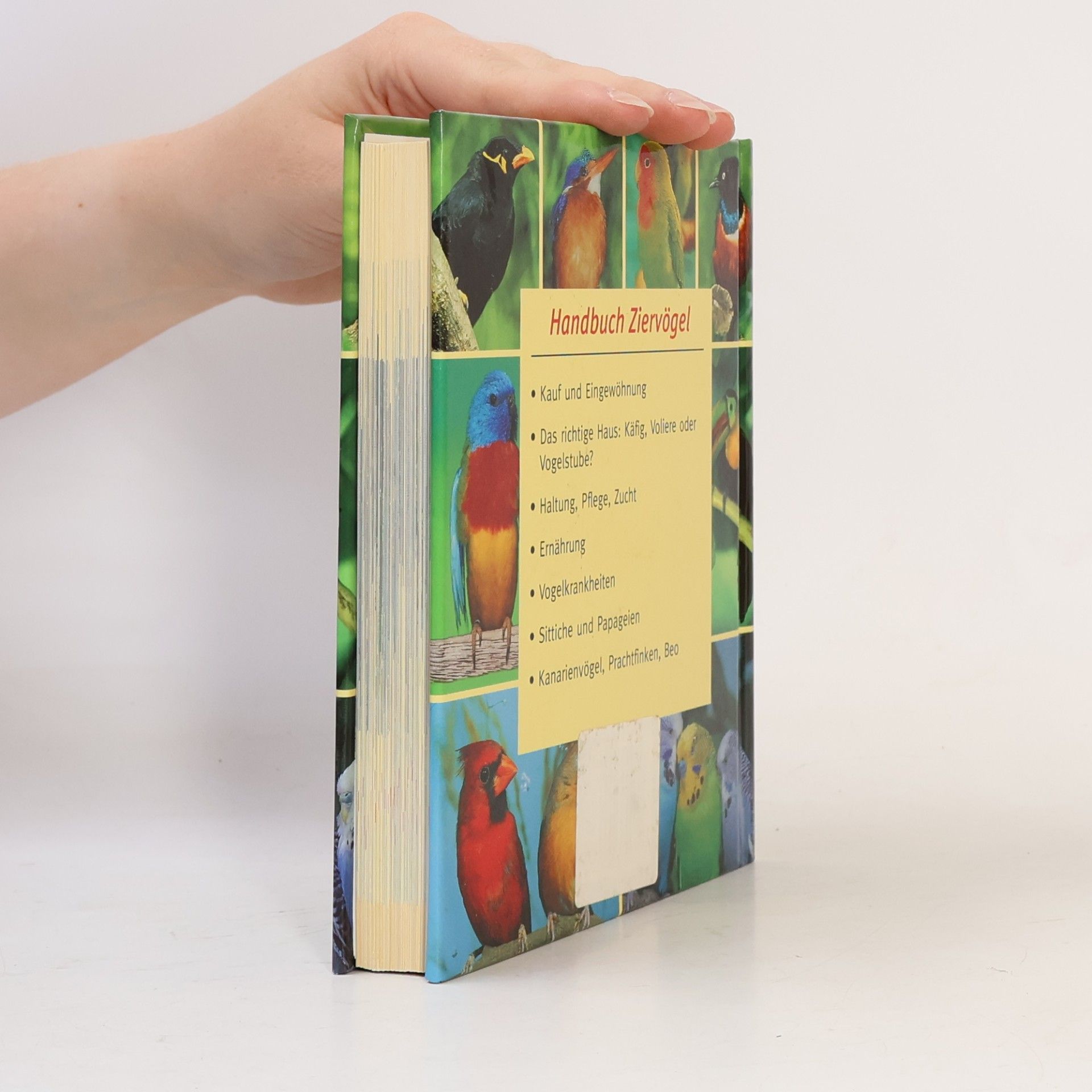 Collectif d'auteurs Handbuch Ziervögel