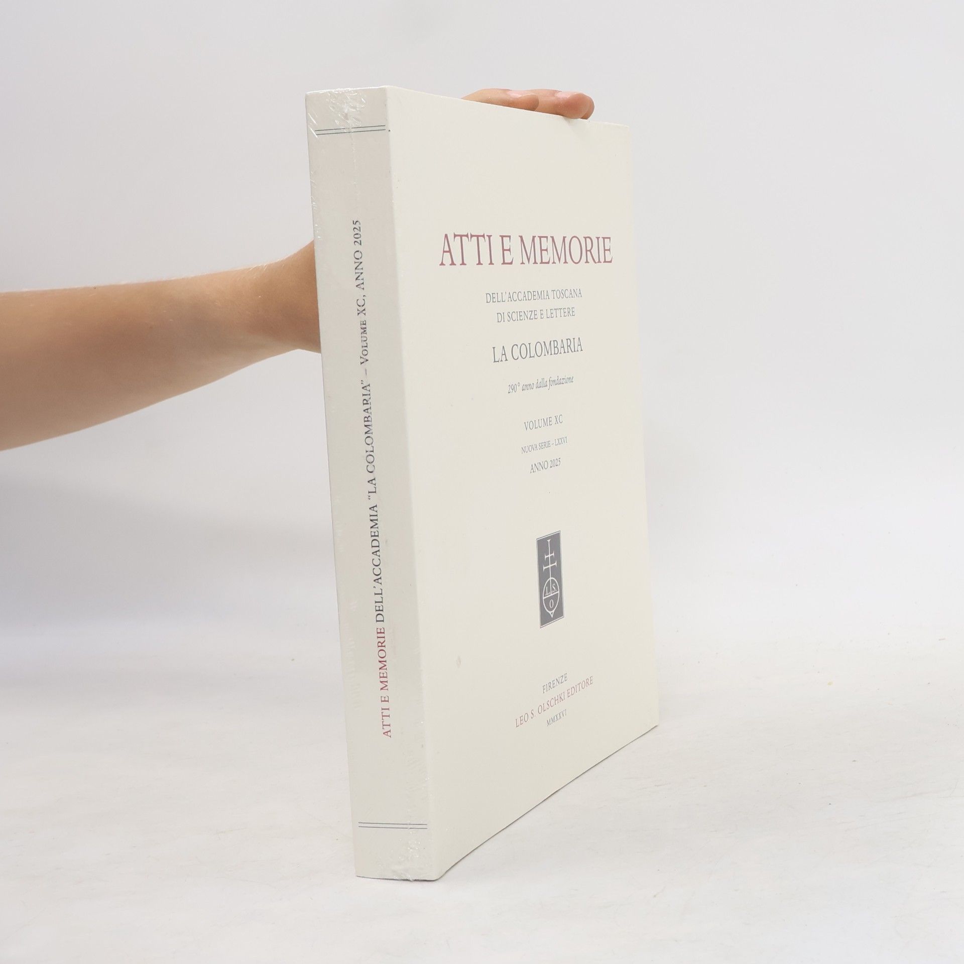 Kolektiv autorů Atti e Memorie dell'Accademia Toscana di Scienze e Lettere «La Colombaria». Nuova Serie (2025) - 290° Anno dalla Fondazione - LXXVI