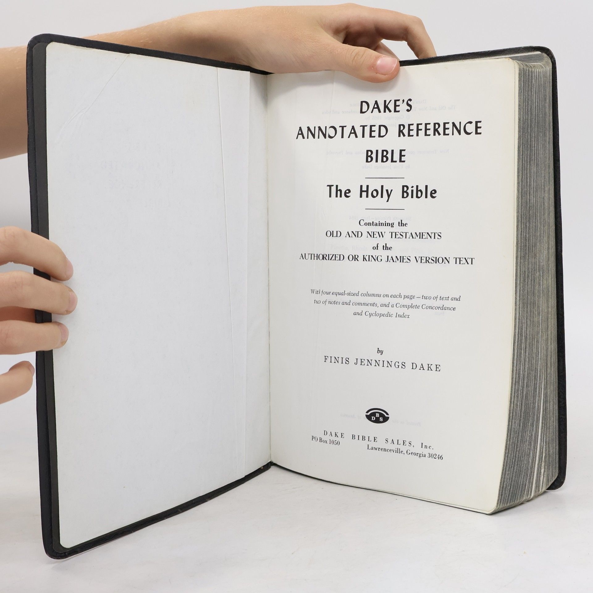 Finis Jennings Dake Dake's Annotated Reference Bible