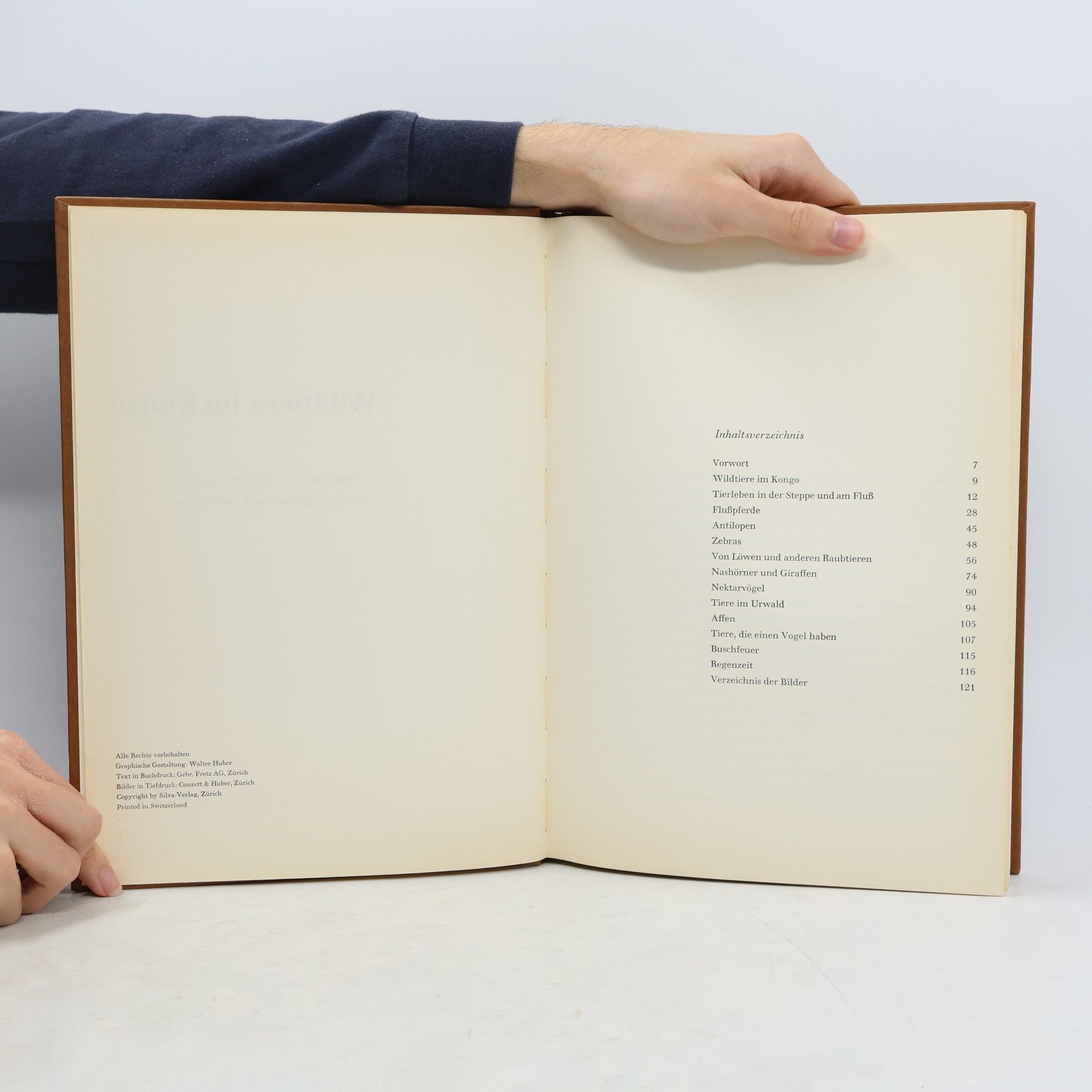 Autores varios Wildtiere im Kongo