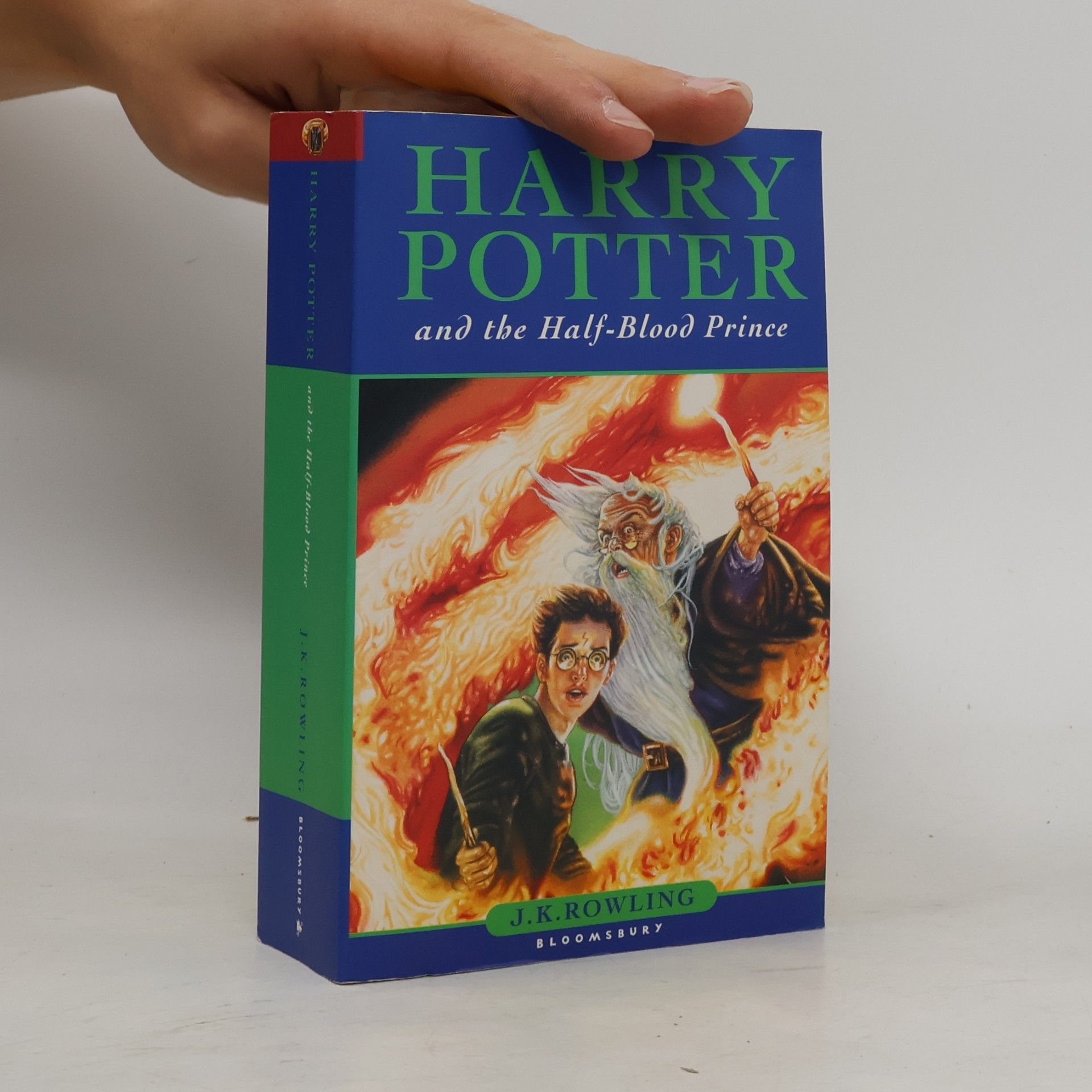 J. K. Rowling Harry Potter and the Half-Blood Prince.