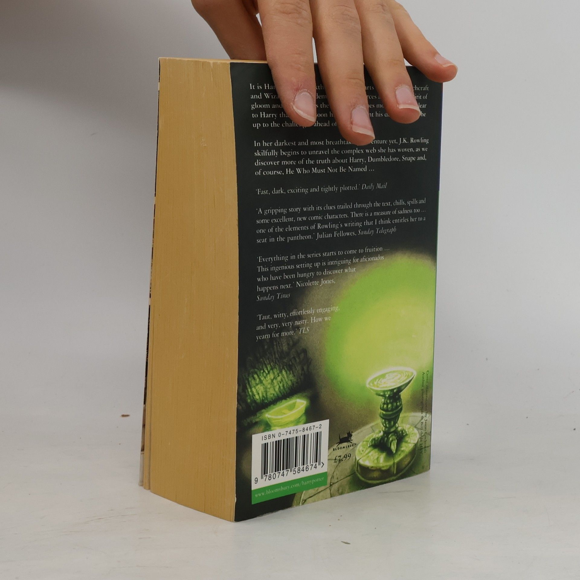 J. K. Rowling Harry Potter and the Half-Blood Prince.
