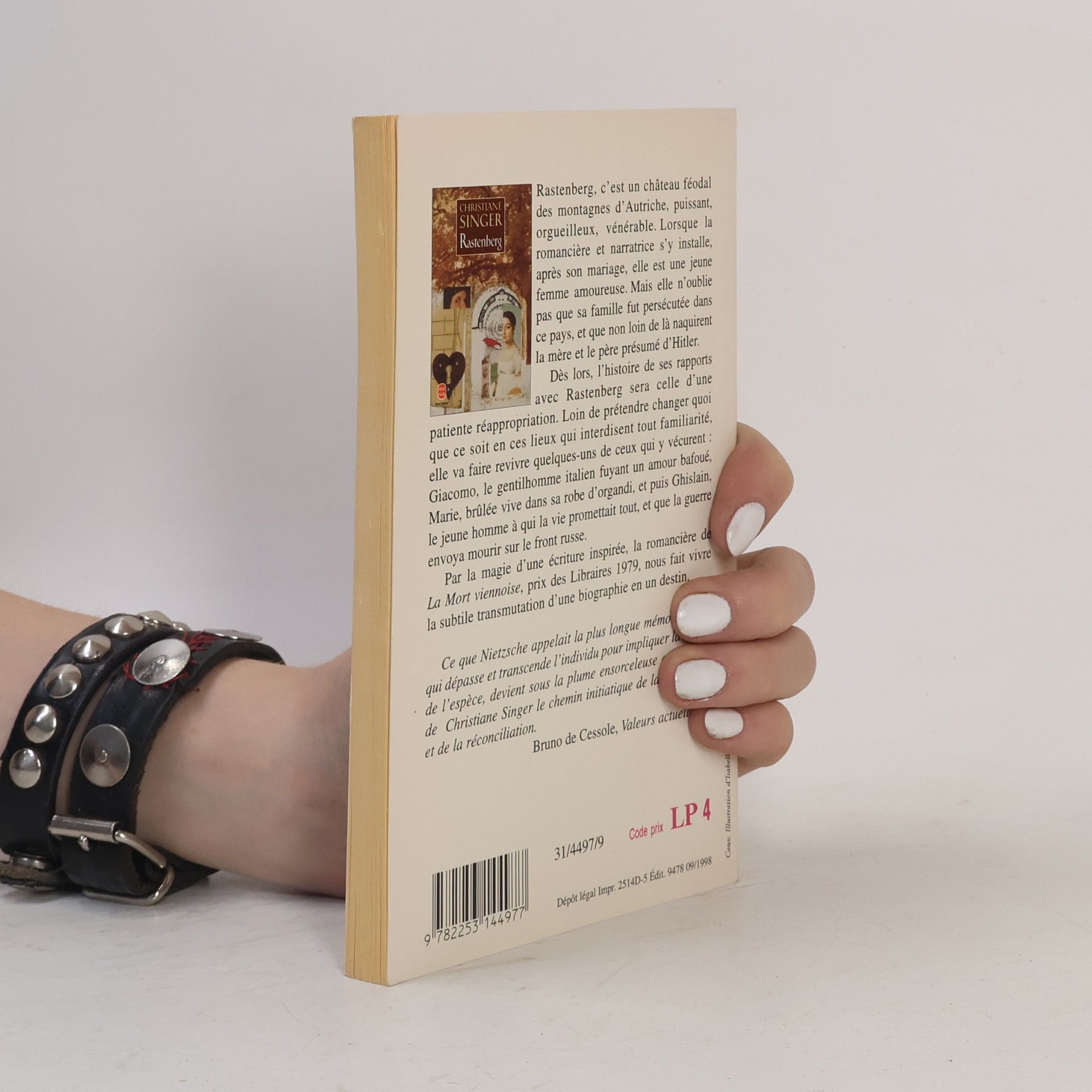 Christiane Singer Le Livre de Poche - 4: Rastenberg