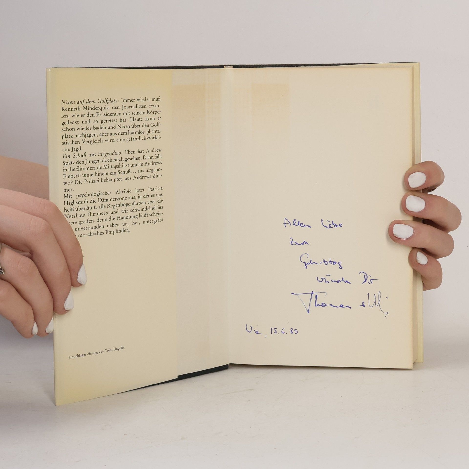 Patricia Highsmith Nixen auf dem Golfplatz
