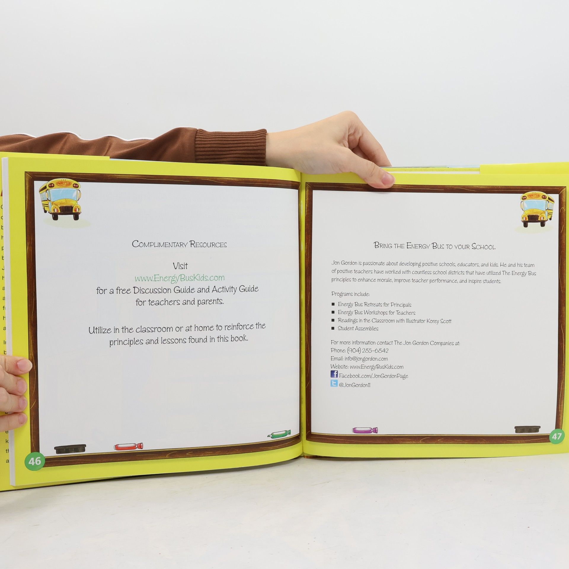 Jon Gordon The Energy Bus for Kids