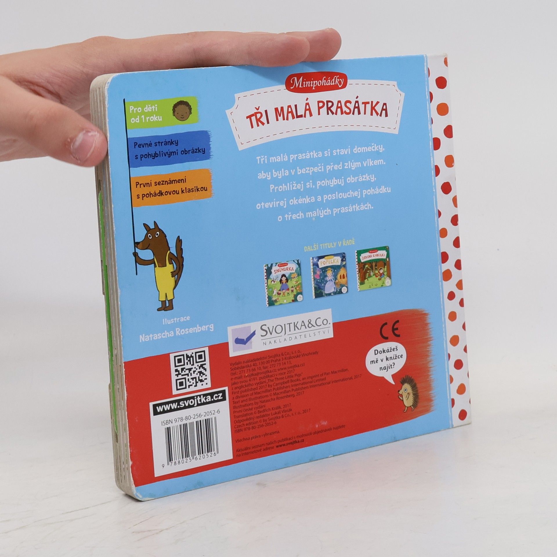 Natacha Rosenberg Minipohádky. Tři malá prasátka