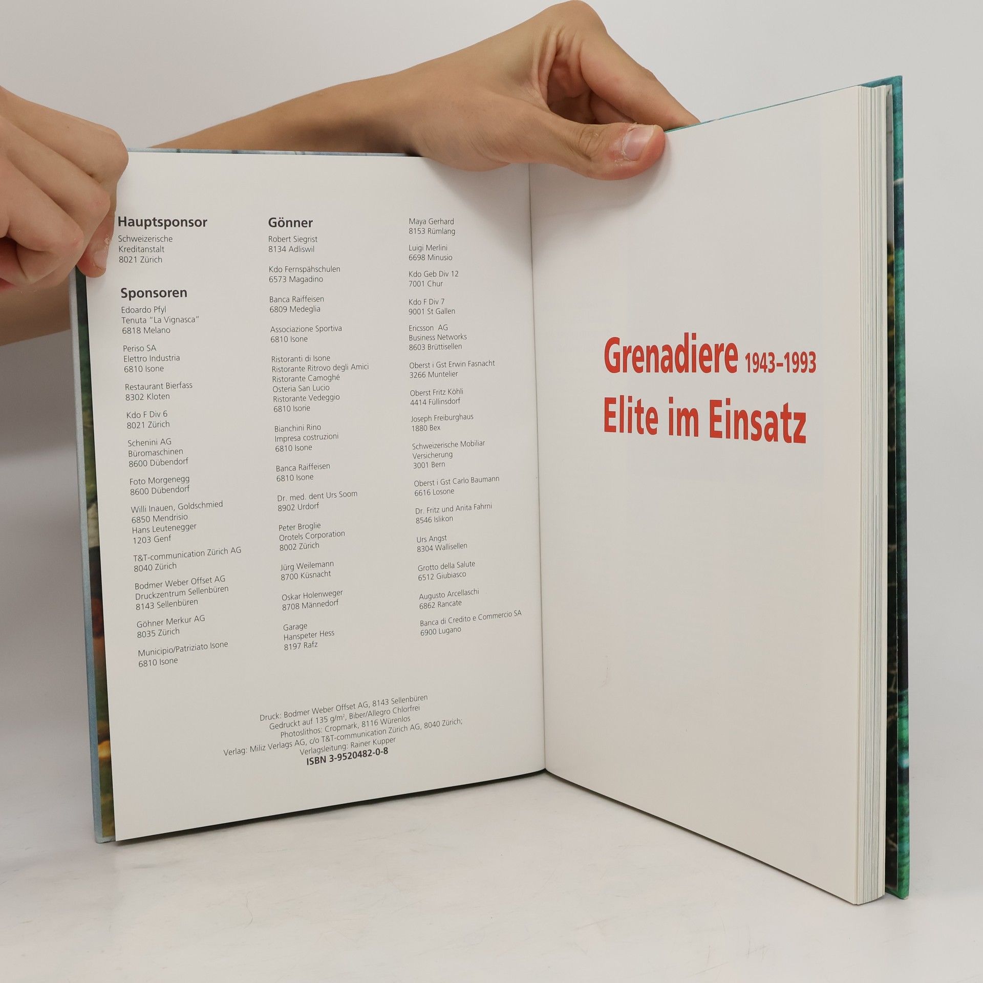 kolektiv Grenadiere 1943-1993 Elite im Einsatz