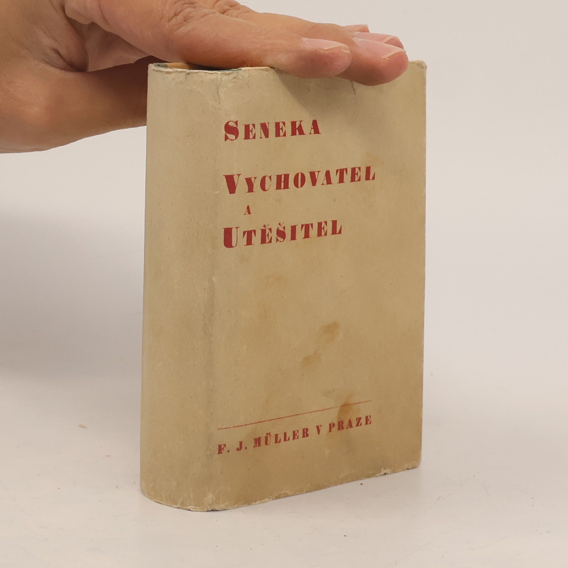 Lucius Annaeus Seneca Vychovatel a utěšitel