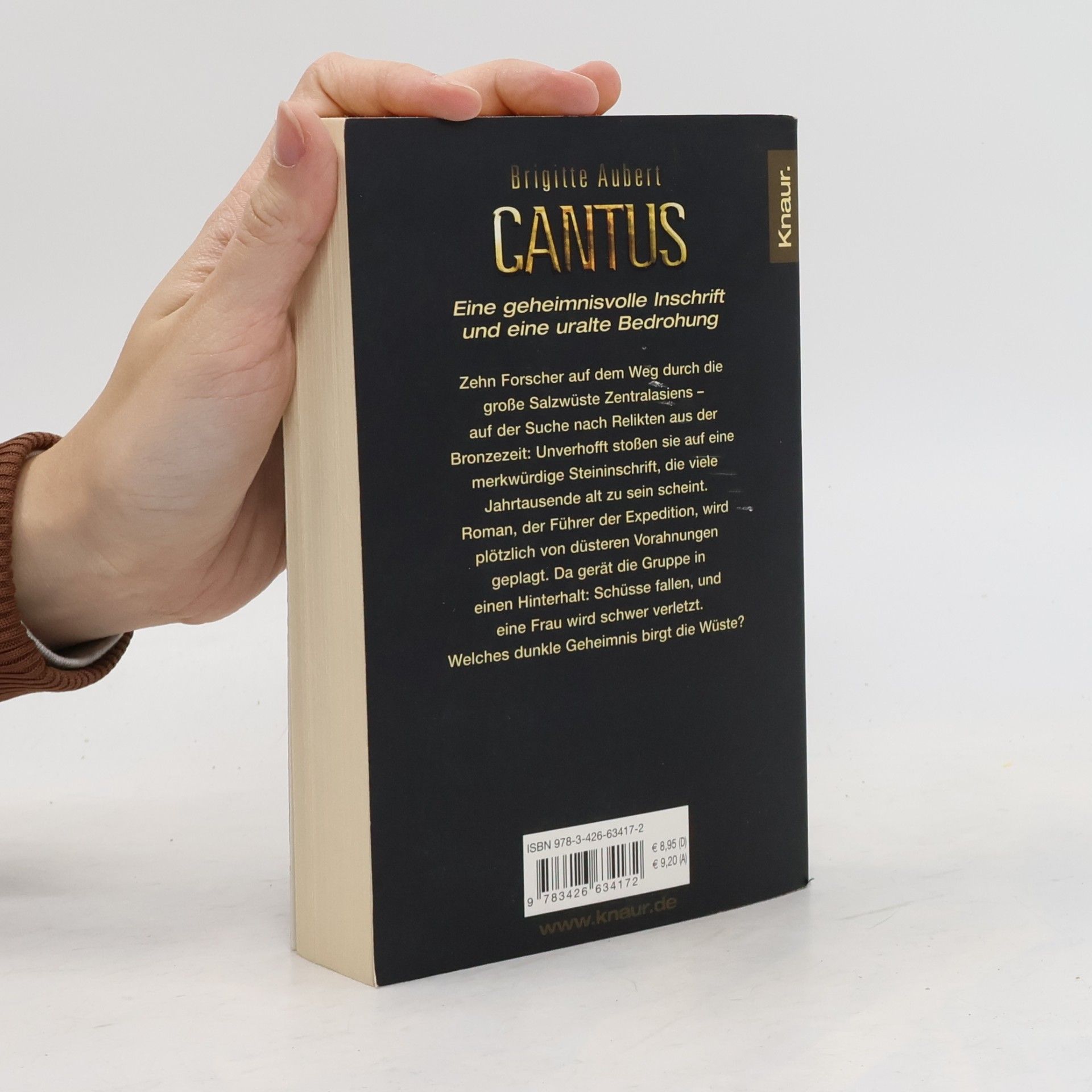 Brigitte Aubert Cantus. Fluch der Wüste